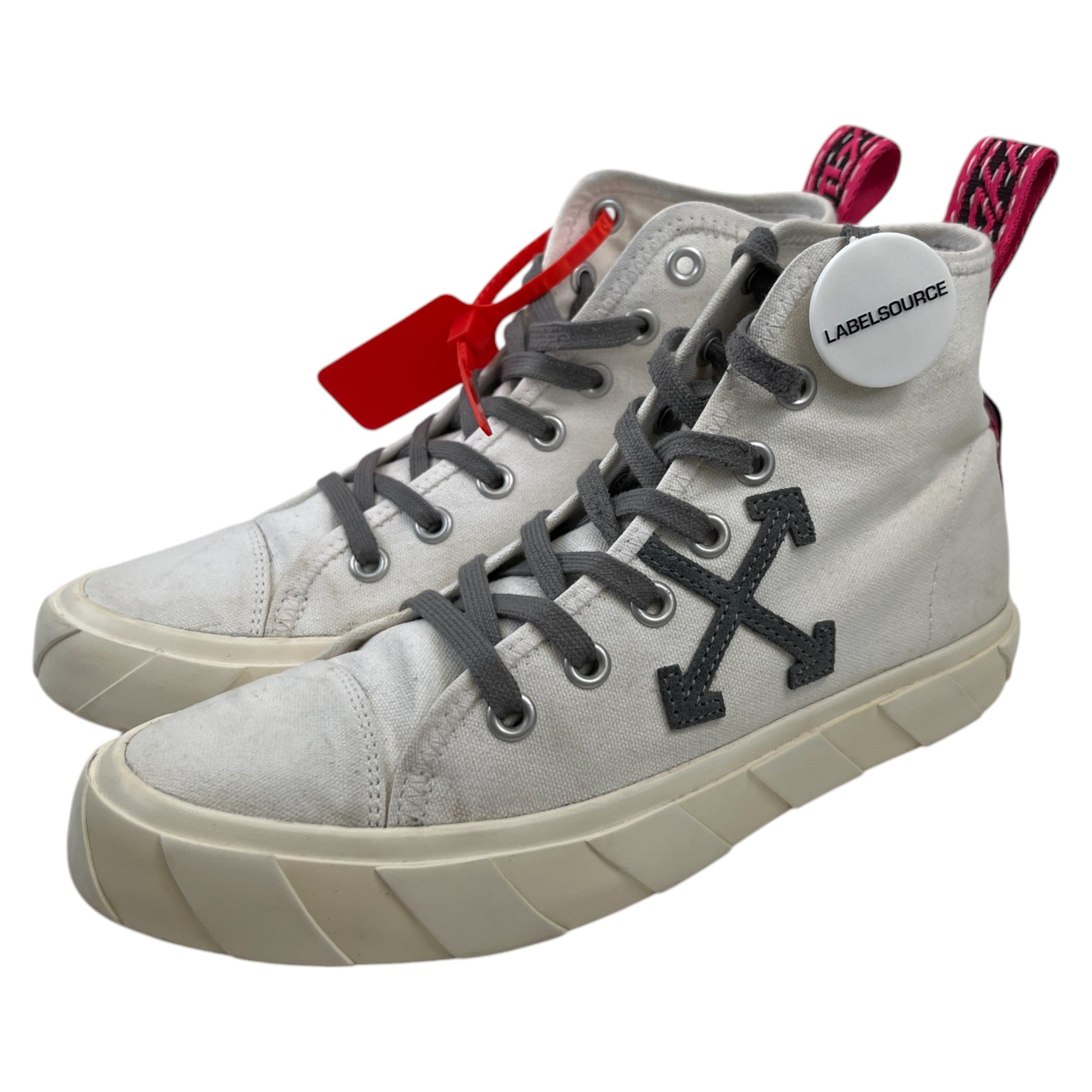 Men's Vulcanized High Trainers White Size EU 40 / UK 6