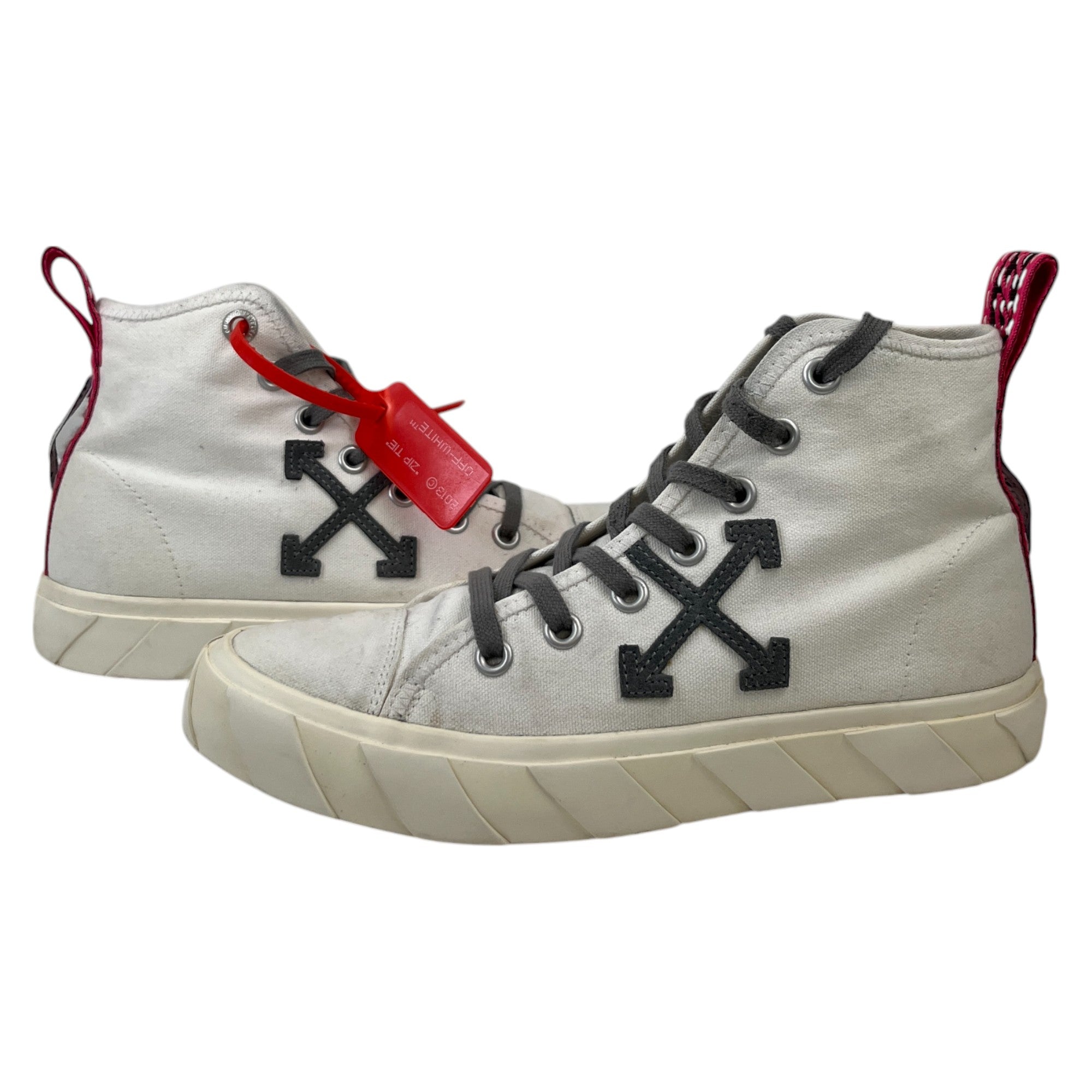 Men's Vulcanized High Trainers White Size EU 40 / UK 6