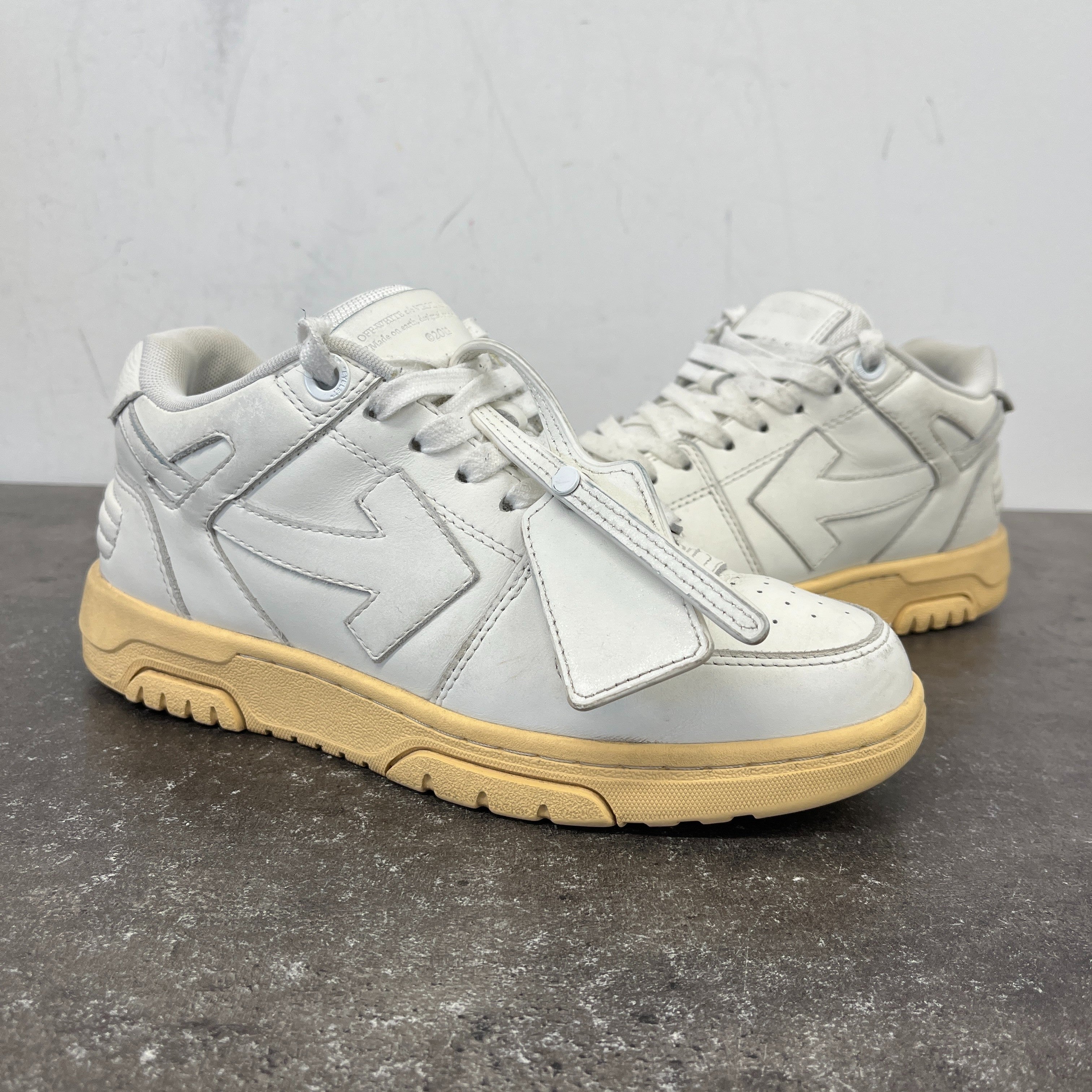 Women's Out Of Office Low Trainers White Size EU 38 / UK 5