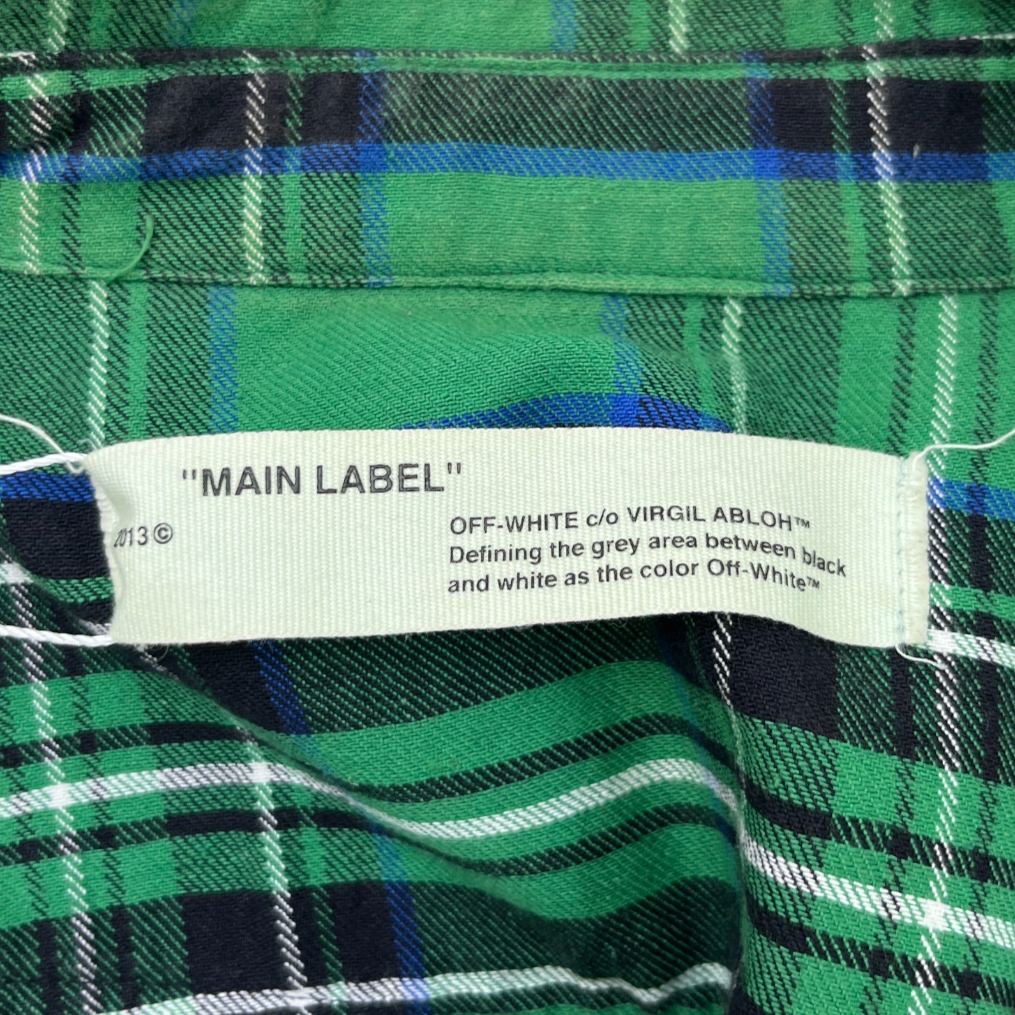 Men's Diag Spray OverShirt Green Size M