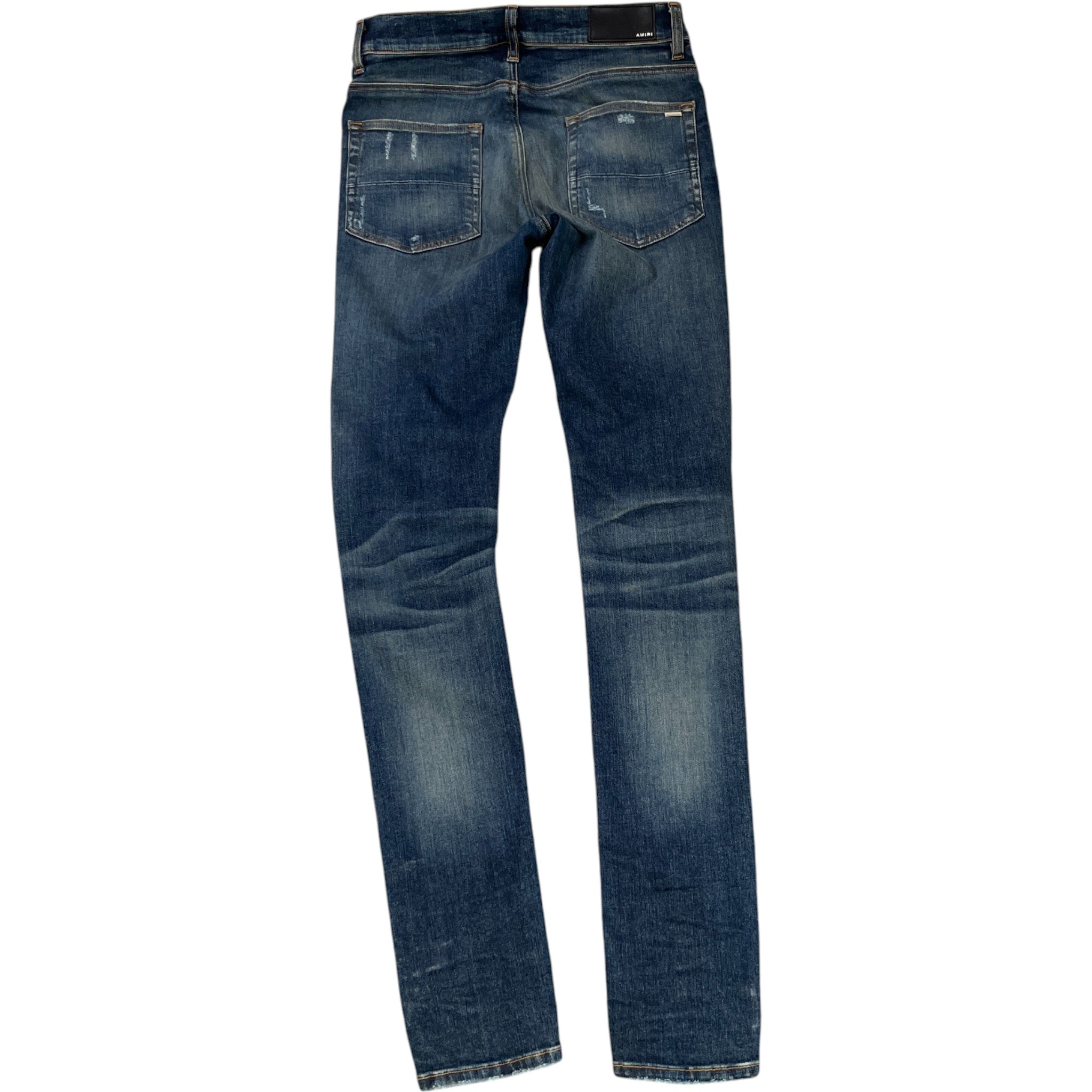 Men's Mx1 Distressed Jeans Blue Size Waist 31"