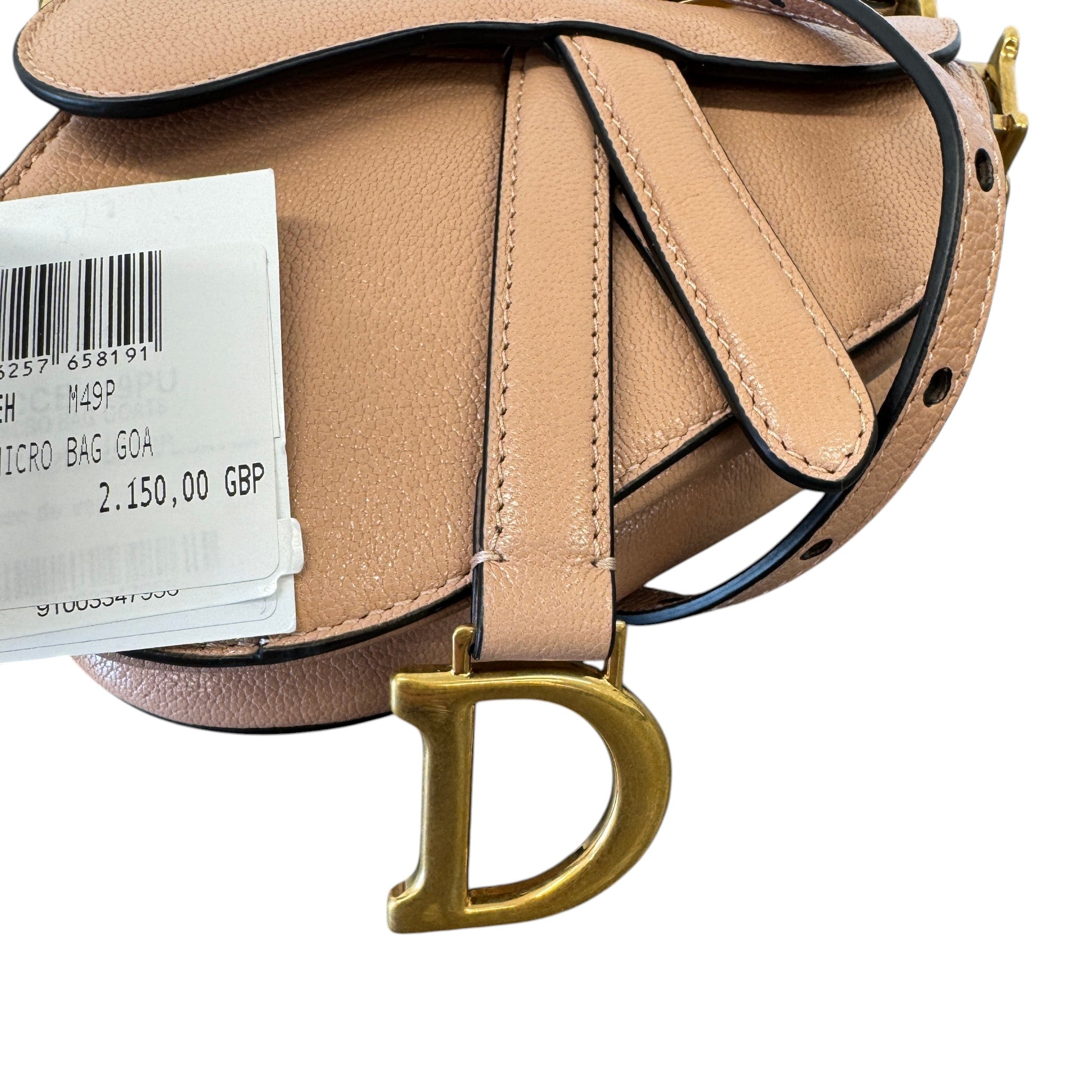 Women's Micro Saddle Bag Nude