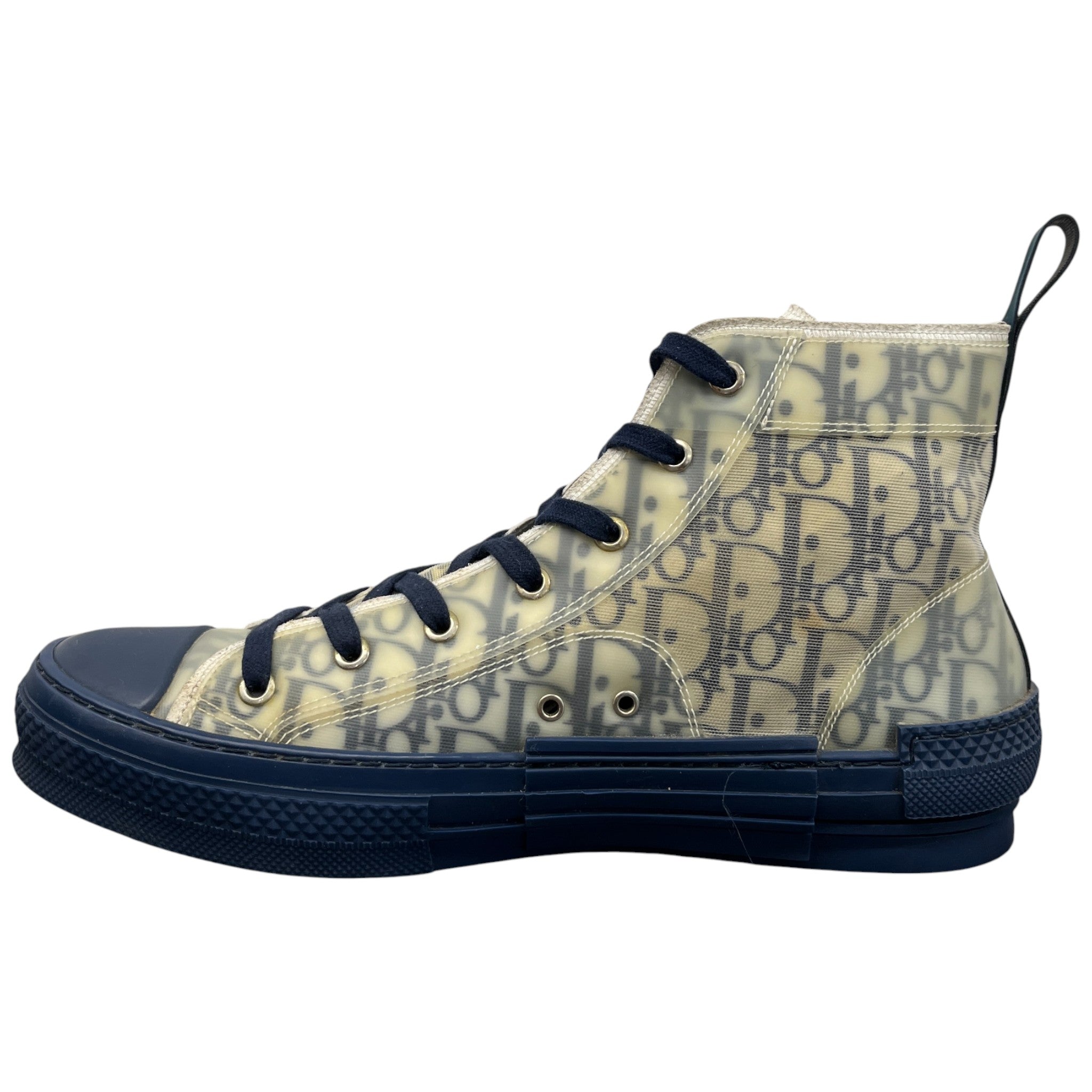 Men's Oblique B23 High Trainers Navy Size EU 43 / UK 9