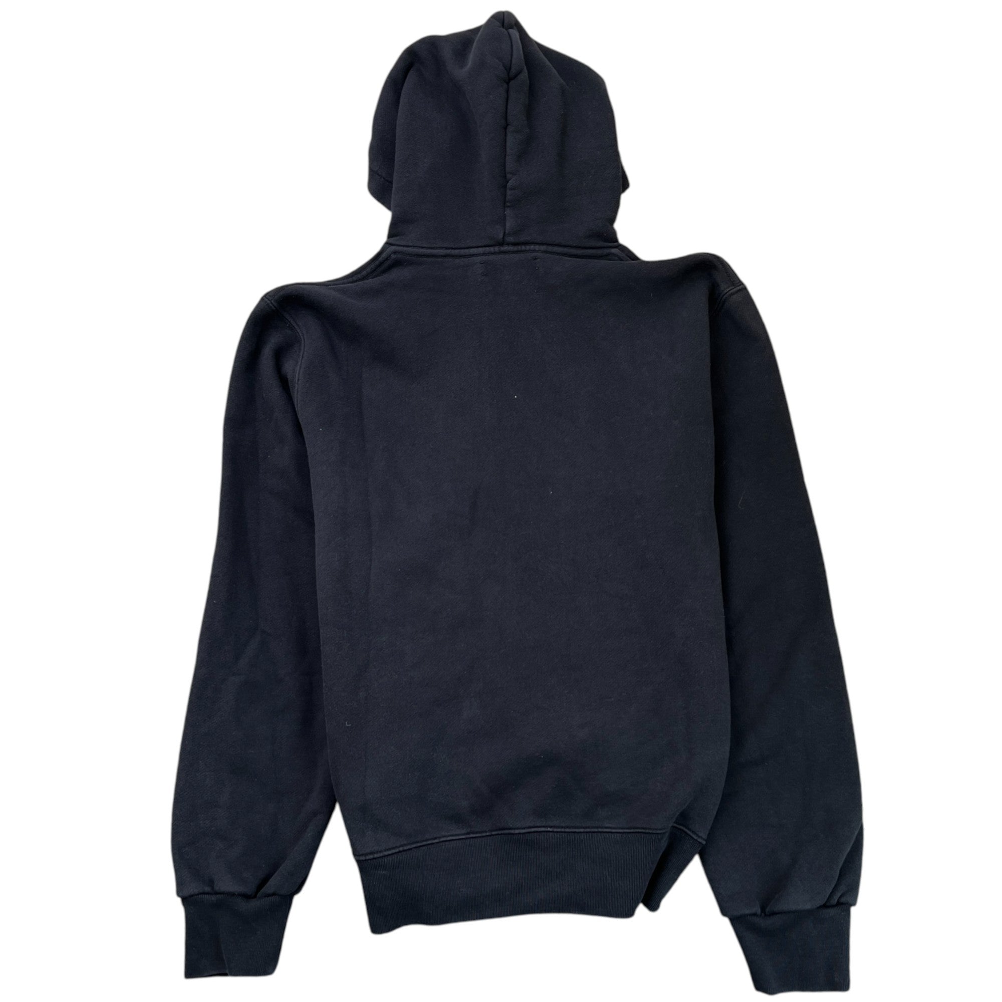 Men's Leopard Print Embroidered Logo Sweatshirt Black Size M