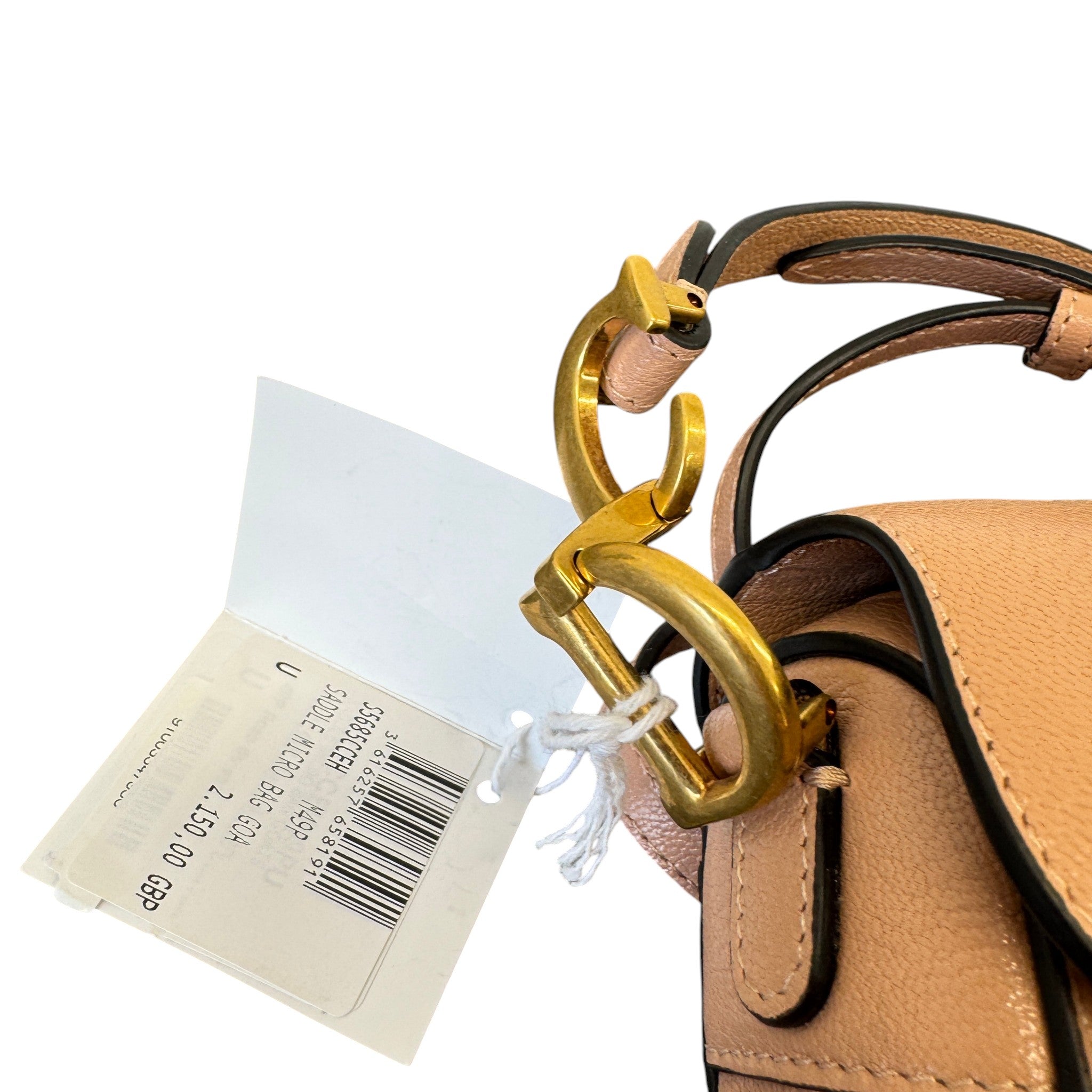 Women's Micro Saddle Bag Nude