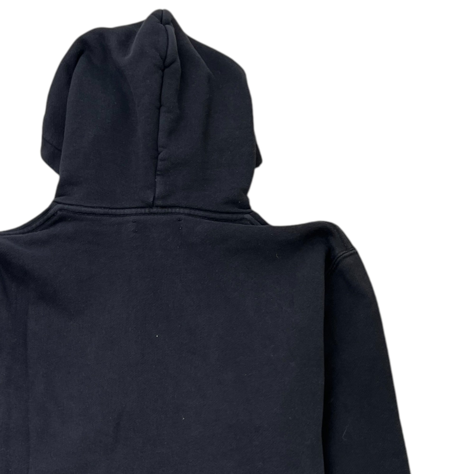 Men's Leopard Print Embroidered Logo Sweatshirt Black Size M