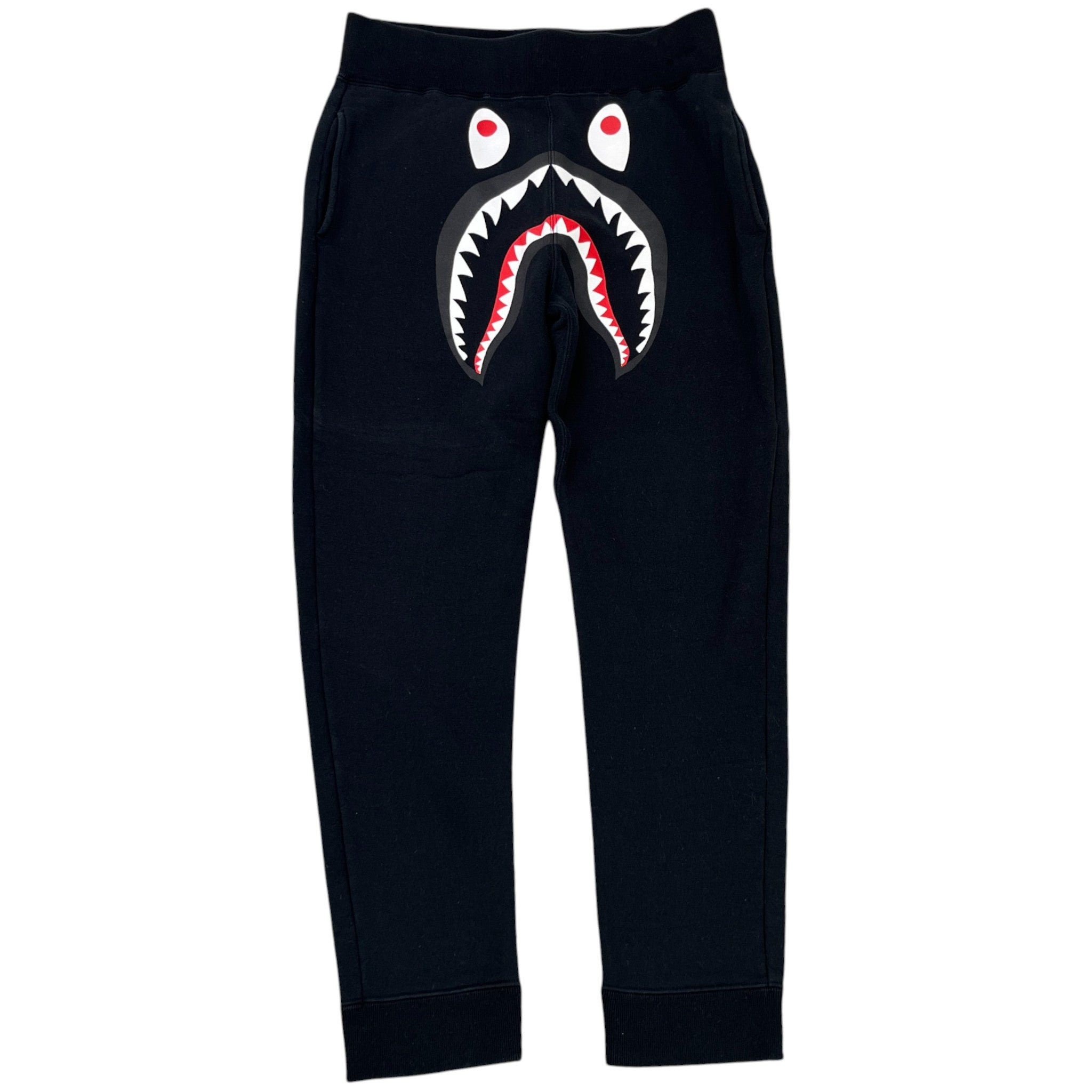 Men's Shark Slim Joggers Black Size S