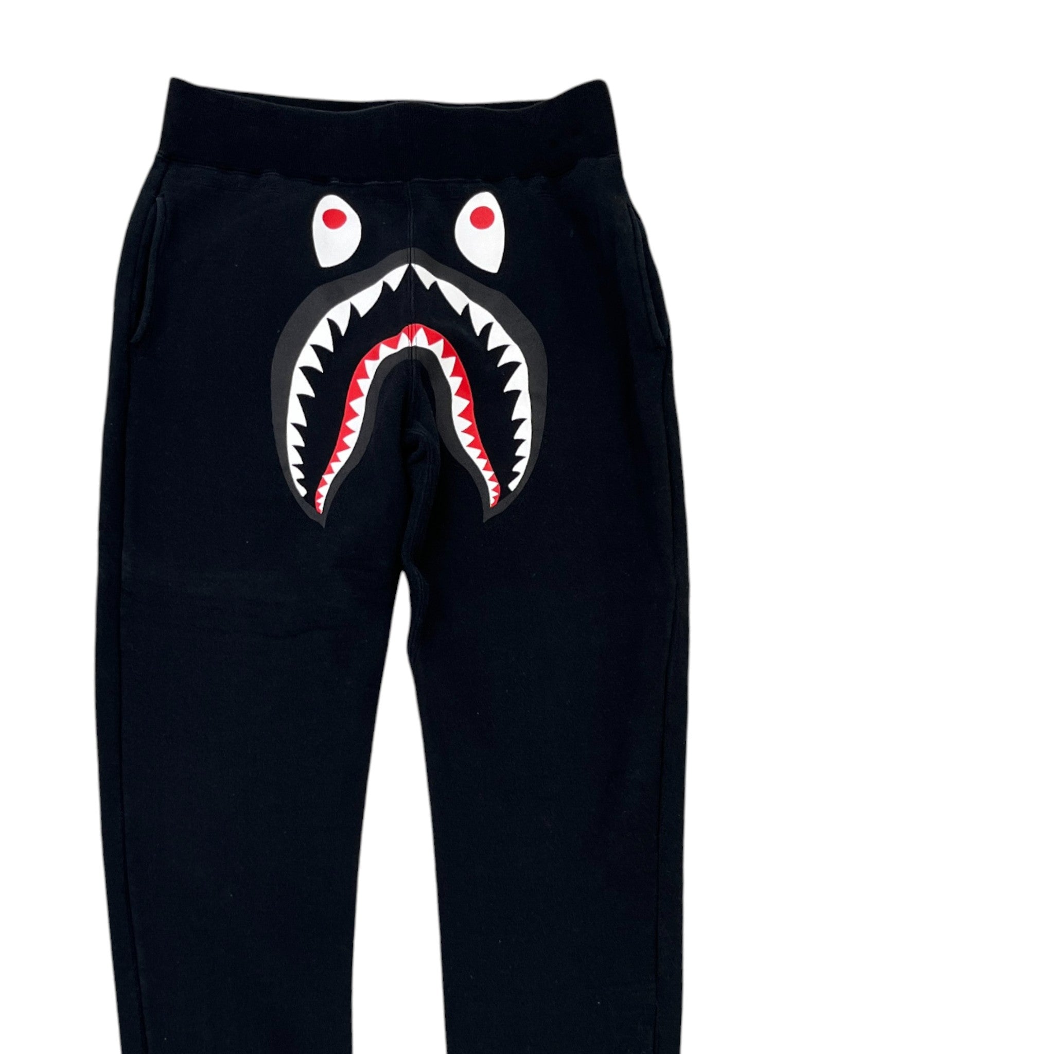 Men's Shark Slim Joggers Black Size S