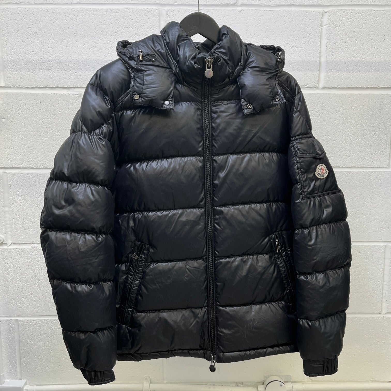Men's Maya Down Jacket Black Size 4 / XL
