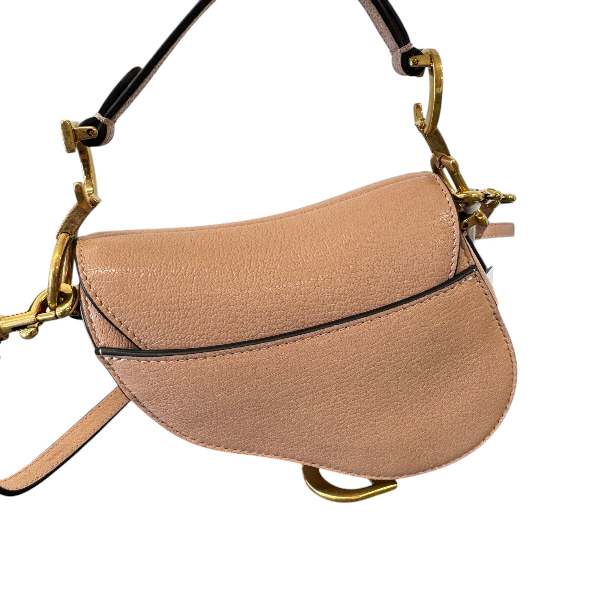 Women's Micro Saddle Bag Nude