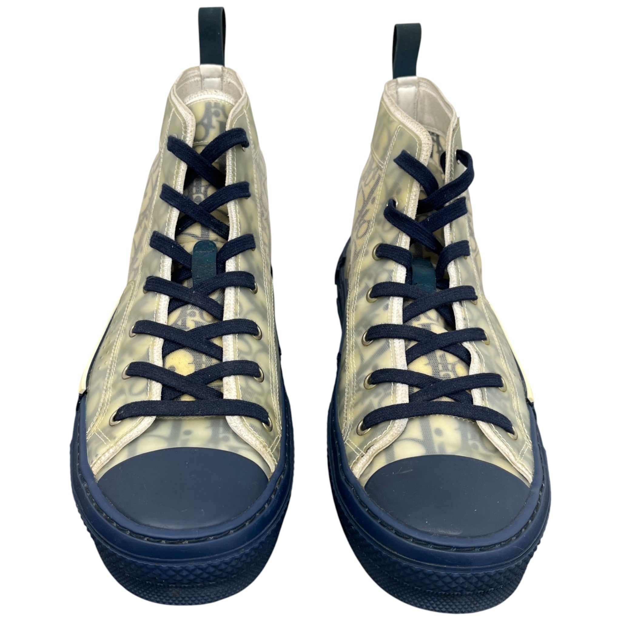 Men's Oblique B23 High Trainers Navy Size EU 43 / UK 9