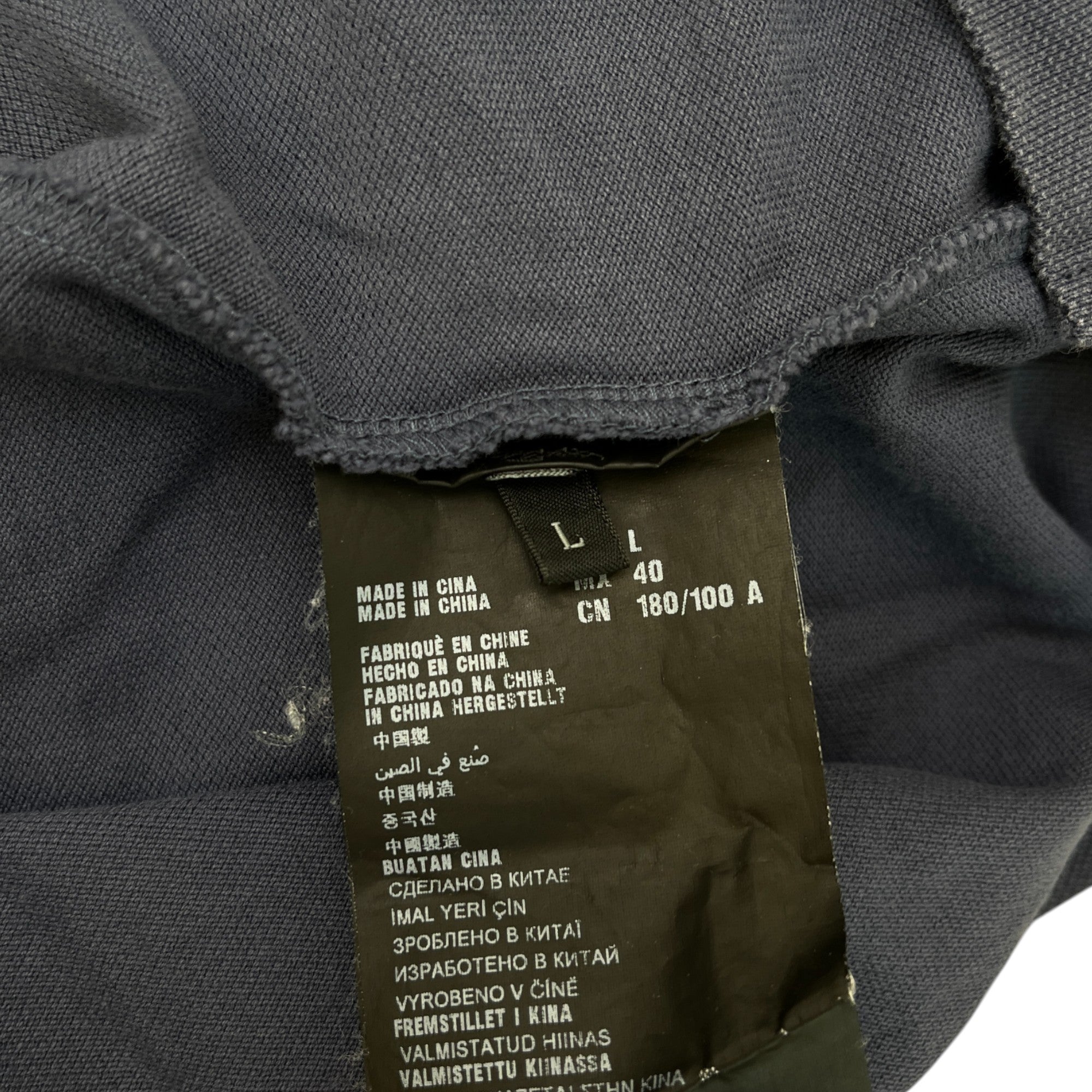 Men's Linea Rossa Polo Shirt Blue Size L