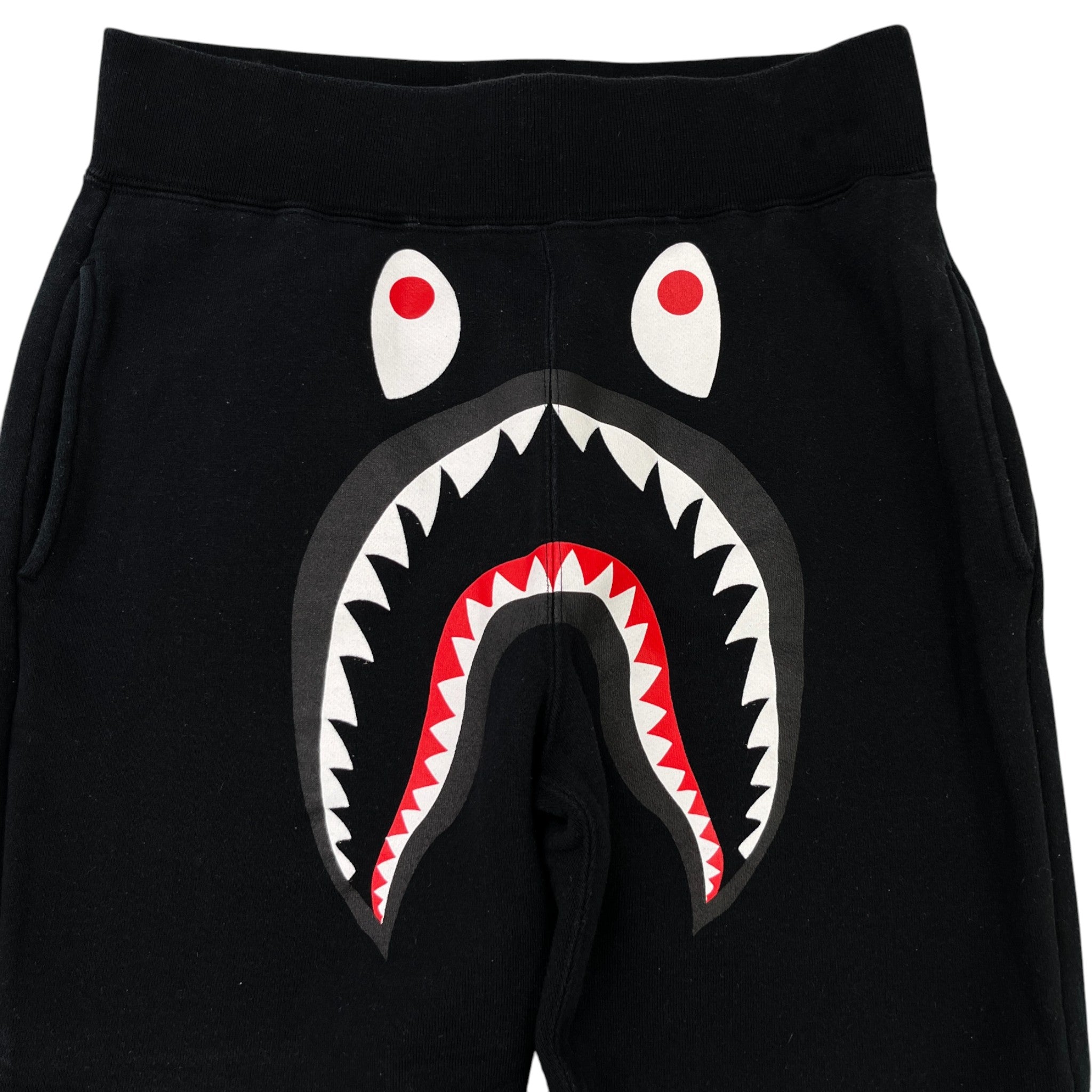 Men's Shark Slim Joggers Black Size S