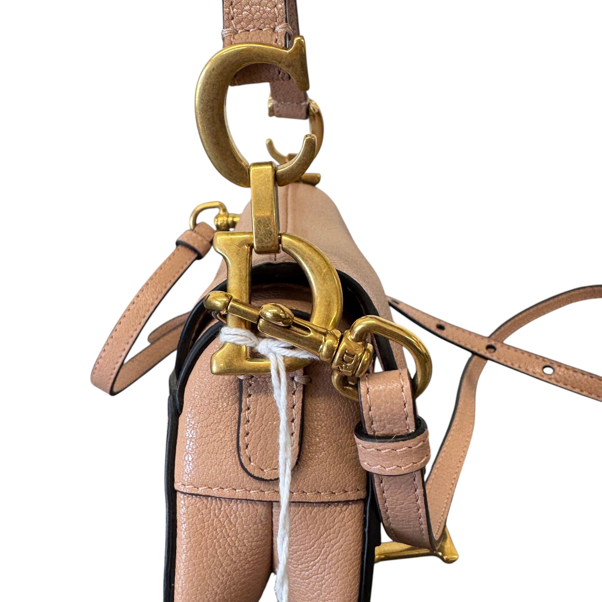 Women's Micro Saddle Bag Nude