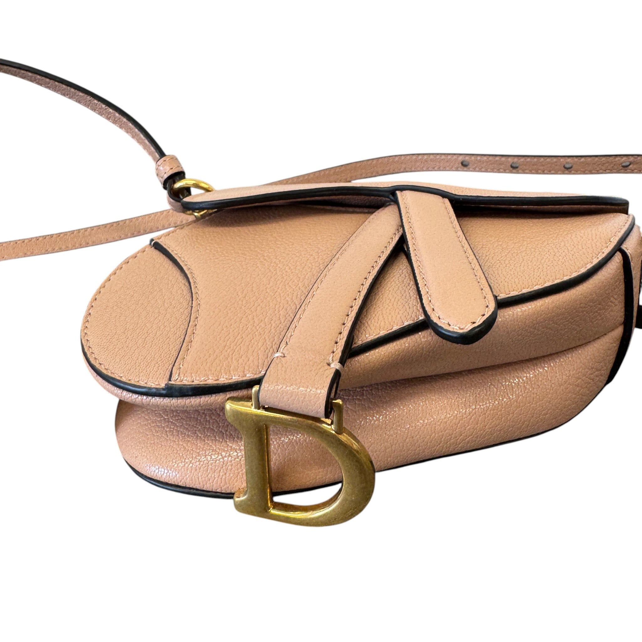 Women's Micro Saddle Bag Nude