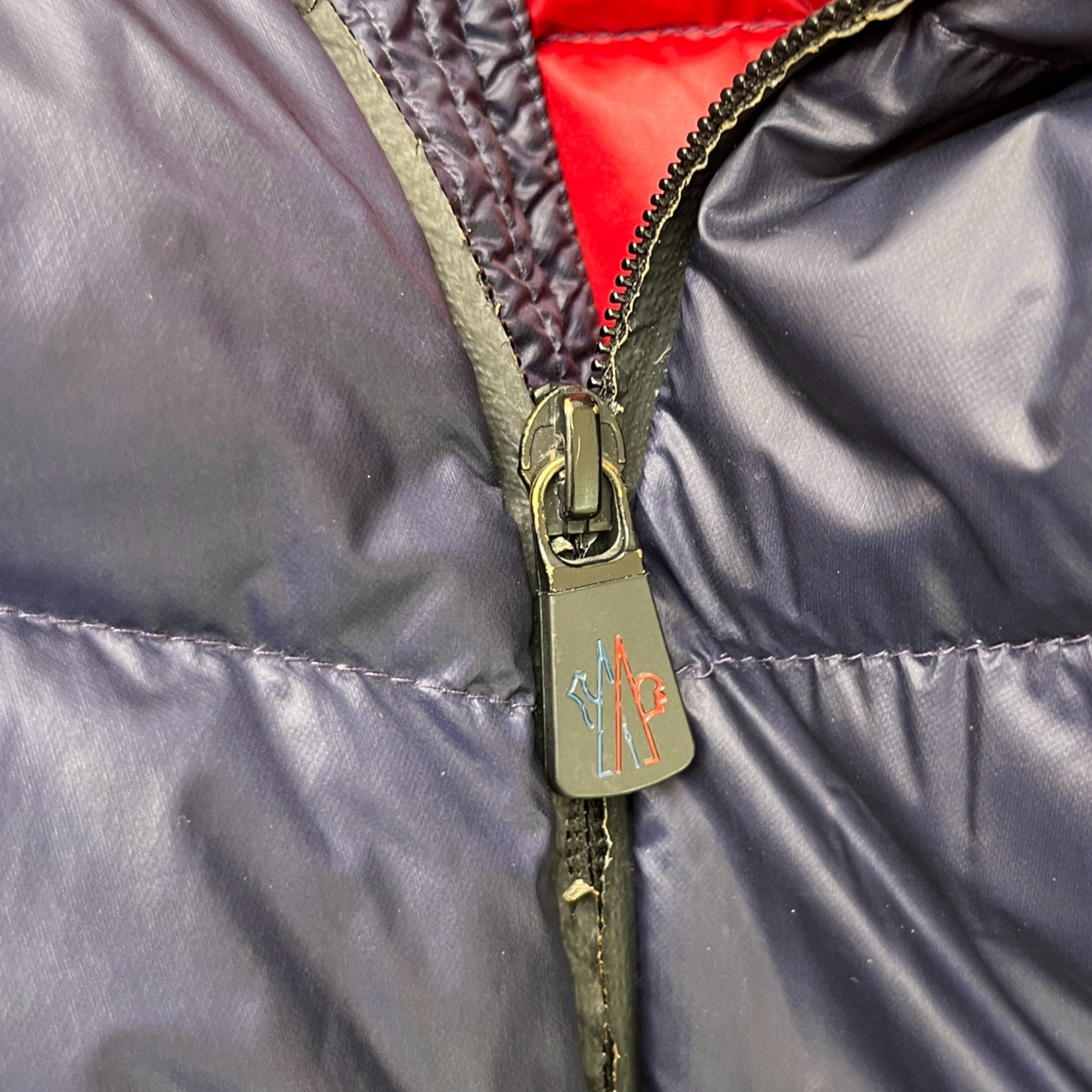 Men's Canmore Down Jacket Navy Size 2 / M