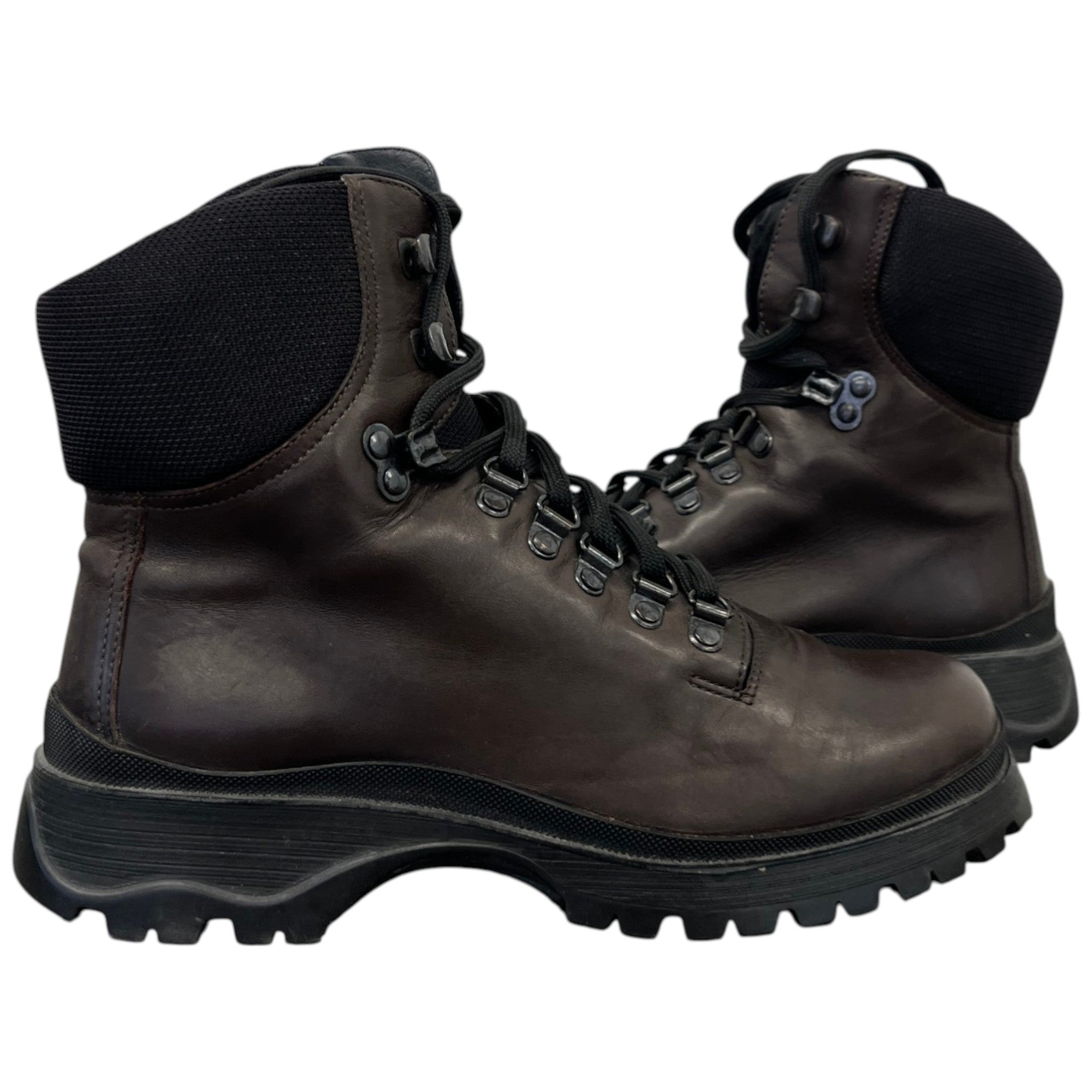 Women's Bixxen Combat Boots Brown Size EU 37.5 / UK 4.5