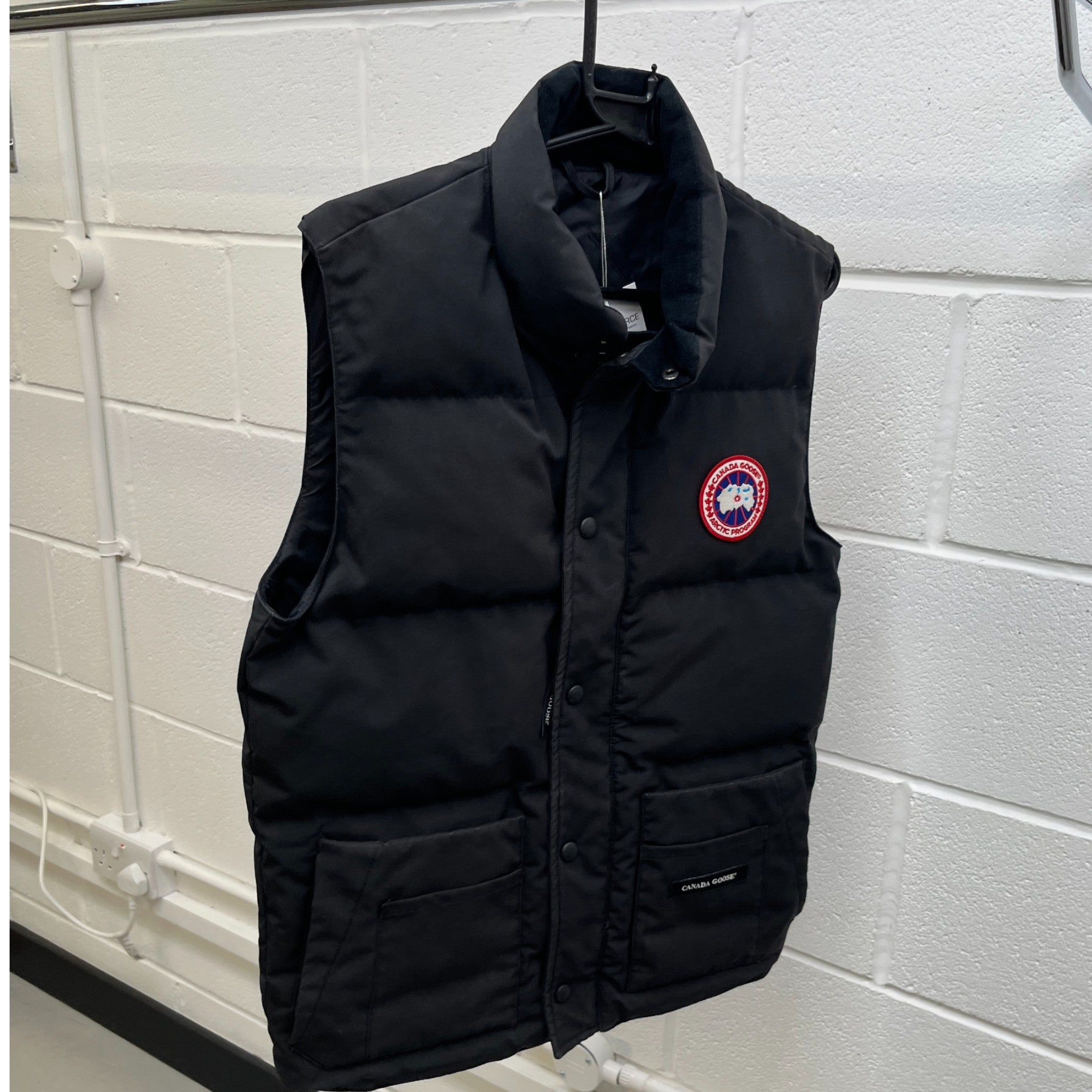 Men's Freestyle Gilet Black Size XS