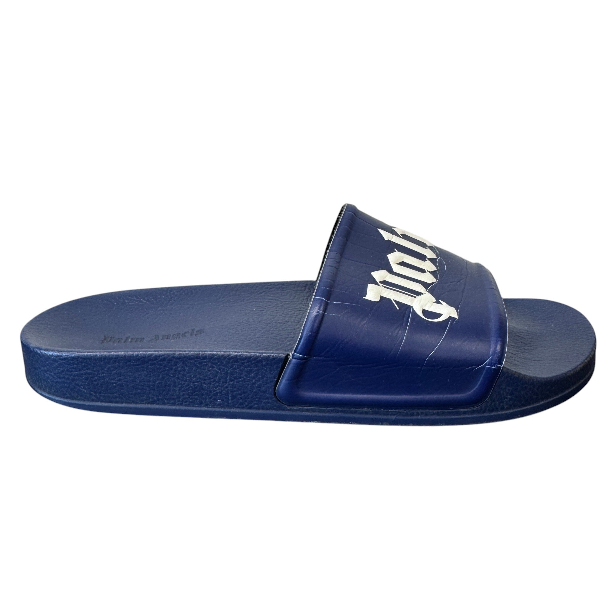 Men's Logo Pool Slides Navy Size EU 42 / UK 8