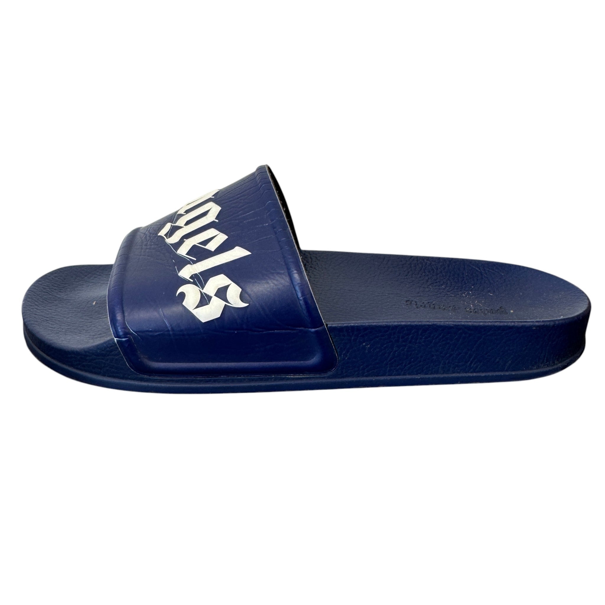 Men's Logo Pool Slides Navy Size EU 42 / UK 8