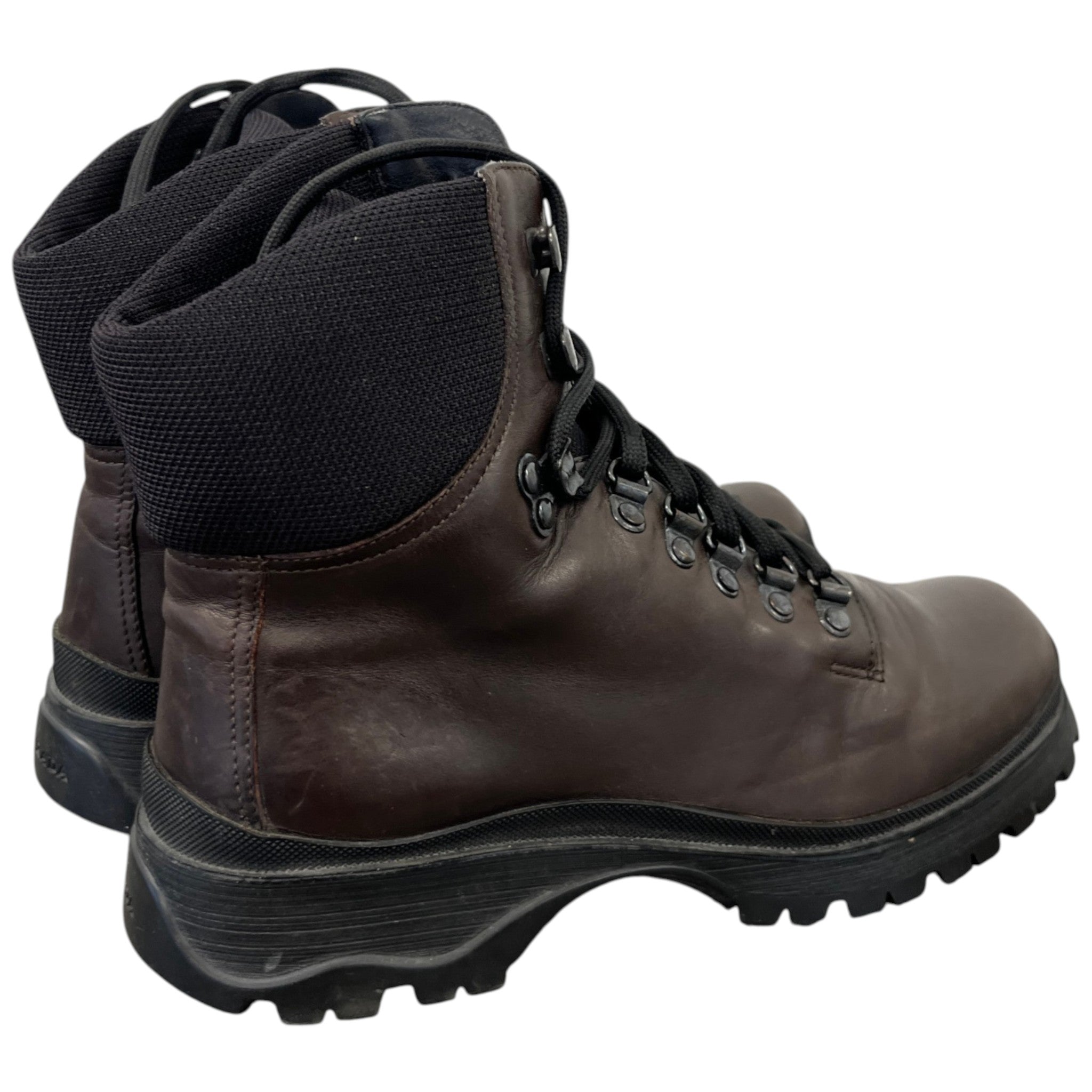 Women's Bixxen Combat Boots Brown Size EU 37.5 / UK 4.5