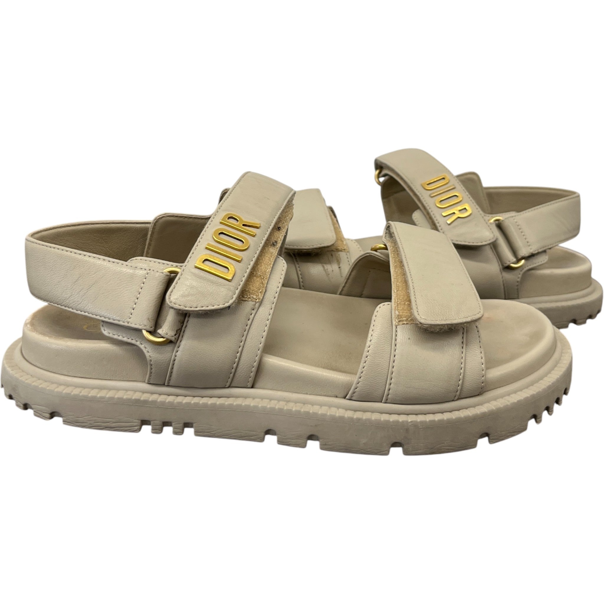 Women's Dioract Sandals Beige Size EU 36.5 / UK 3.5