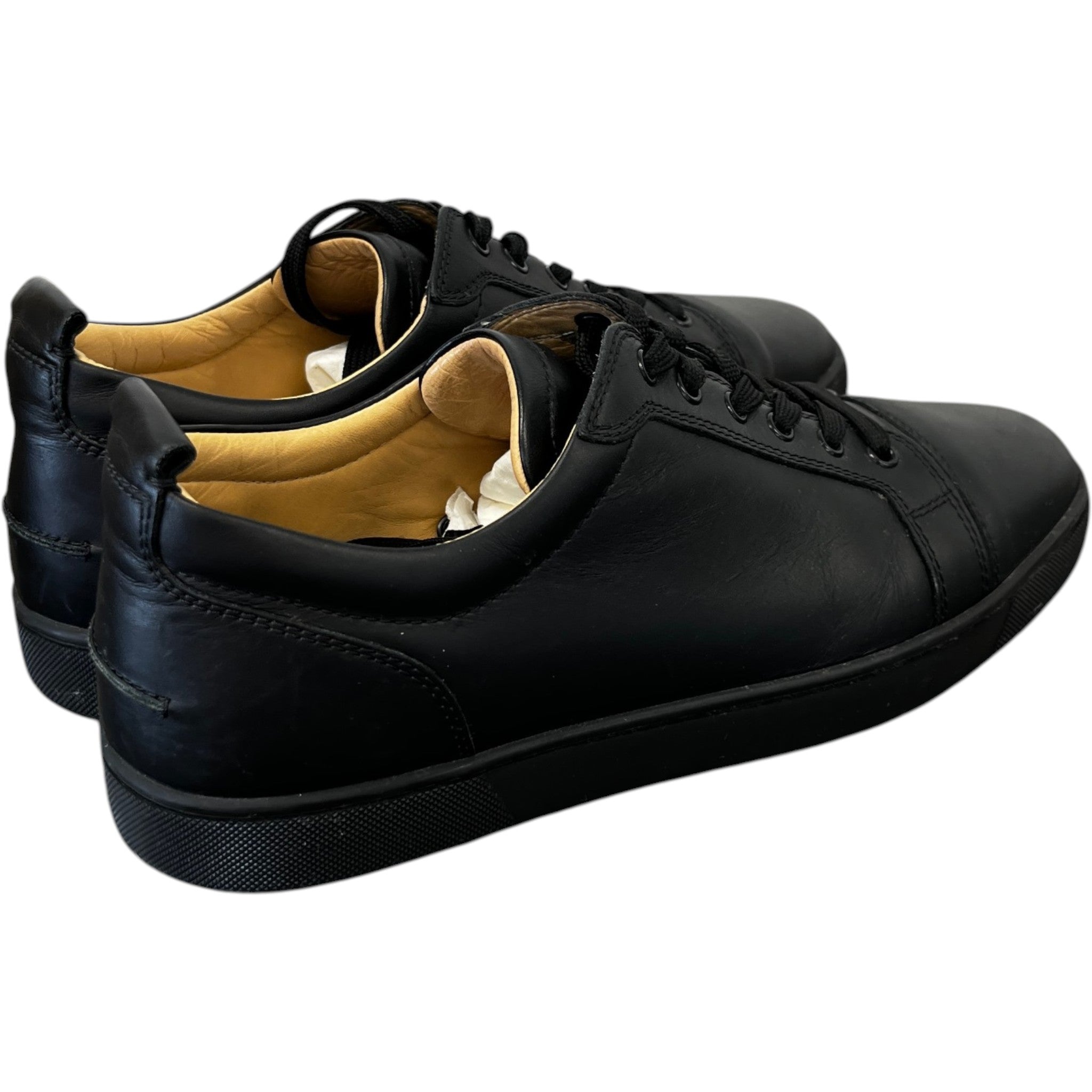 Men's Louis Junior Low Trainers Black Size EU 44.5 / UK 10.5