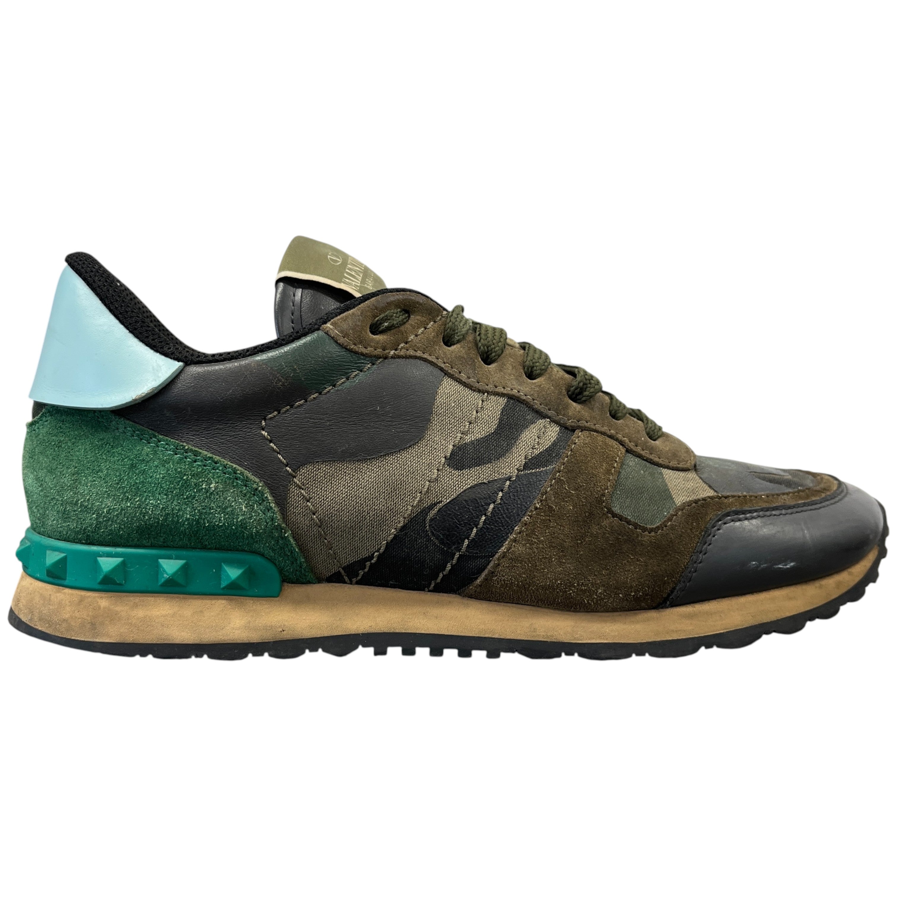 Men's Rockrunner Low Trainers Green Size EU 41 / UK 7