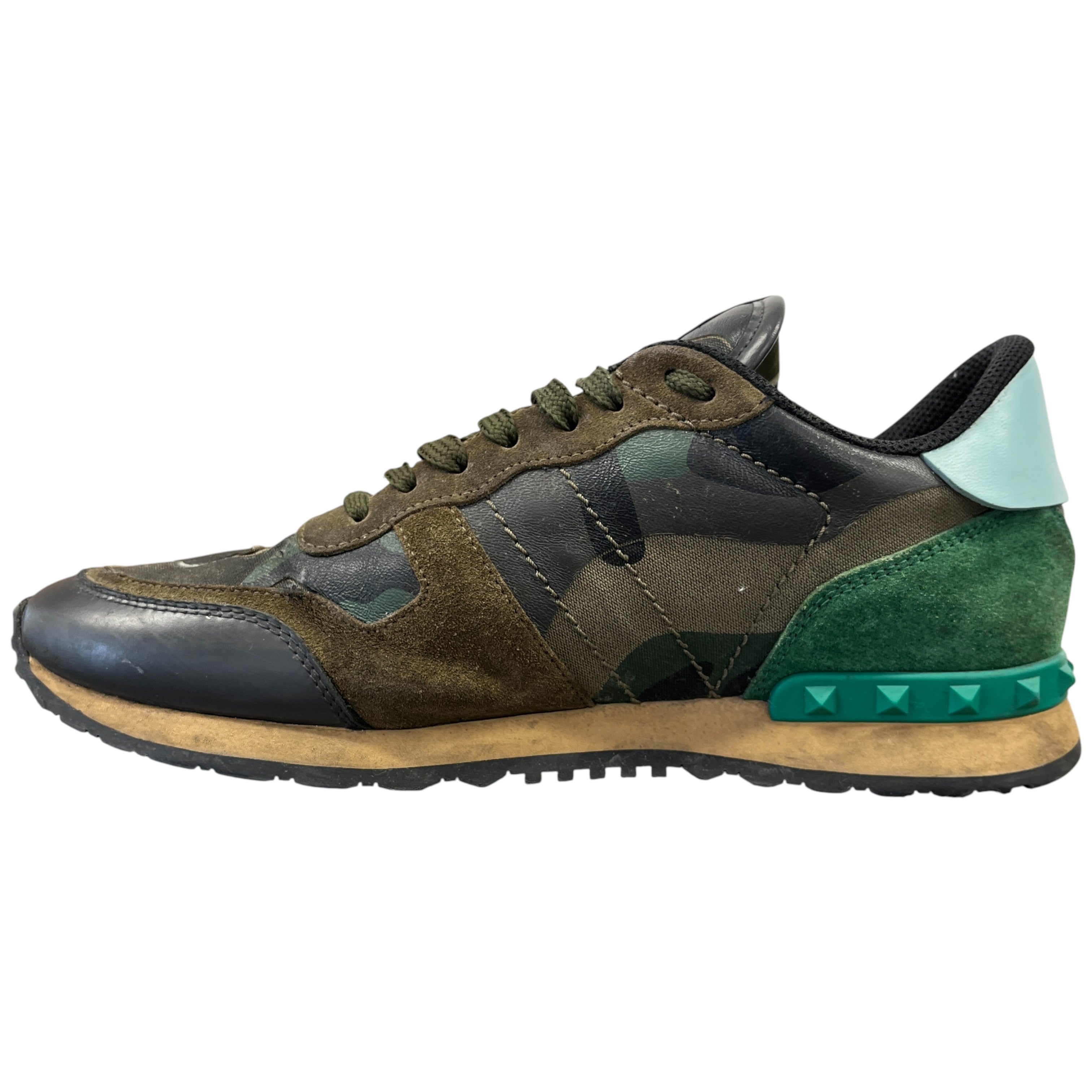 Men's Rockrunner Low Trainers Green Size EU 41 / UK 7