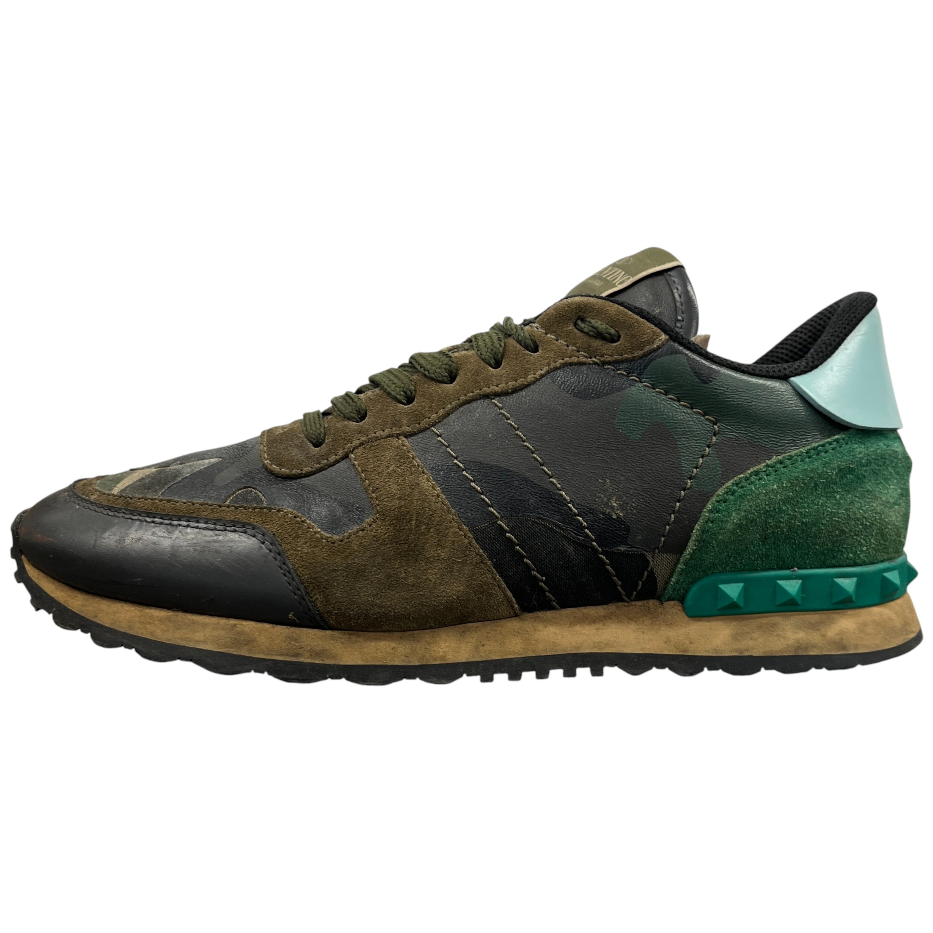 Men's Rockrunner Low Trainers Green Size EU 41 / UK 7