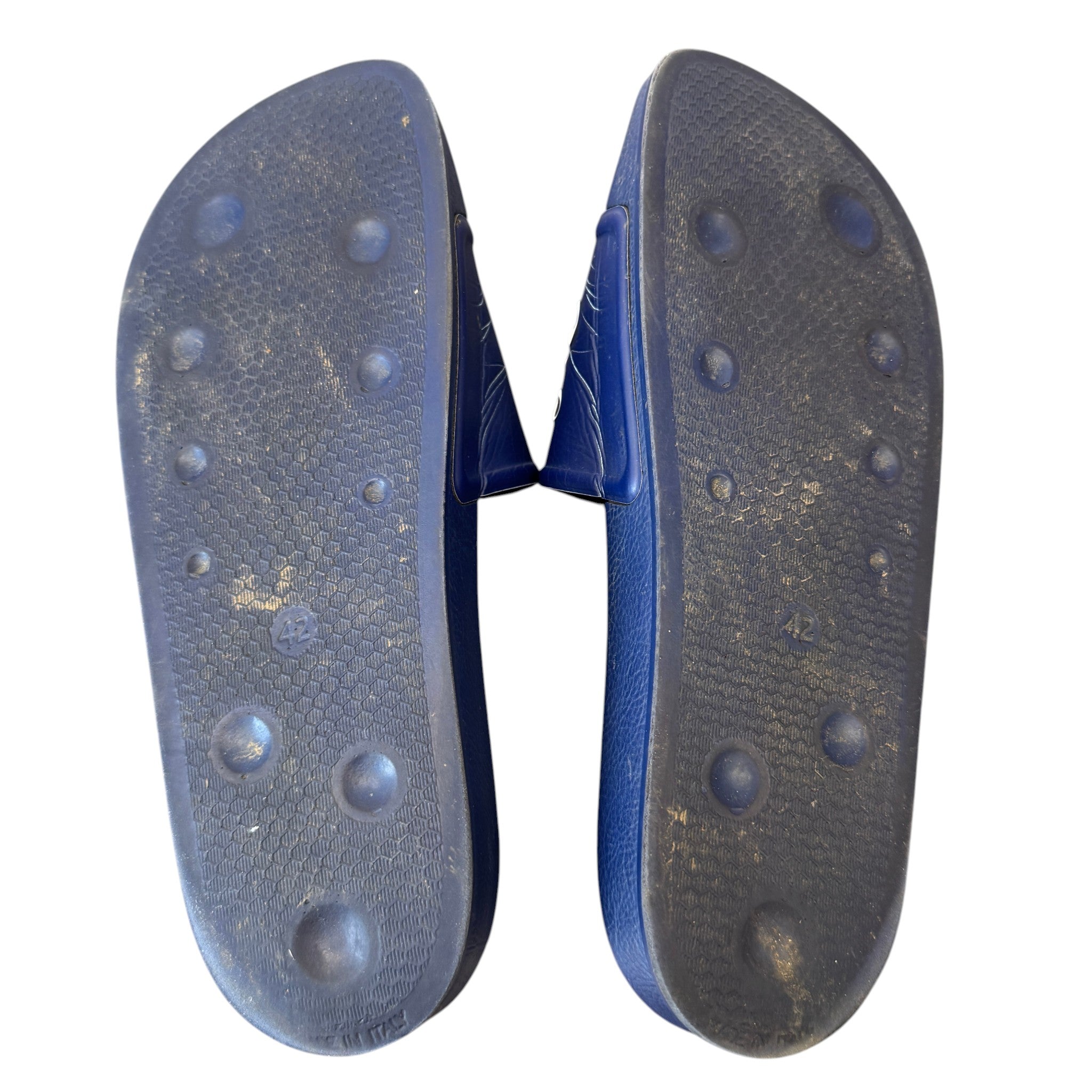 Men's Logo Pool Slides Navy Size EU 42 / UK 8