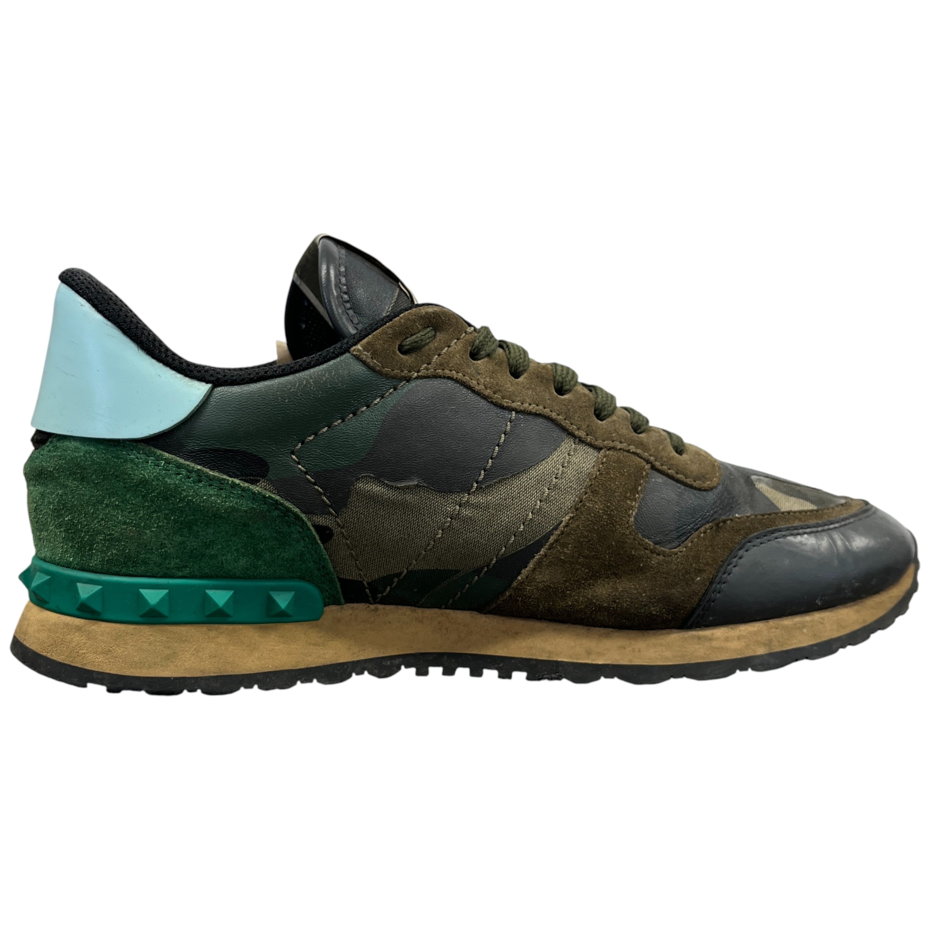 Men's Rockrunner Low Trainers Green Size EU 41 / UK 7