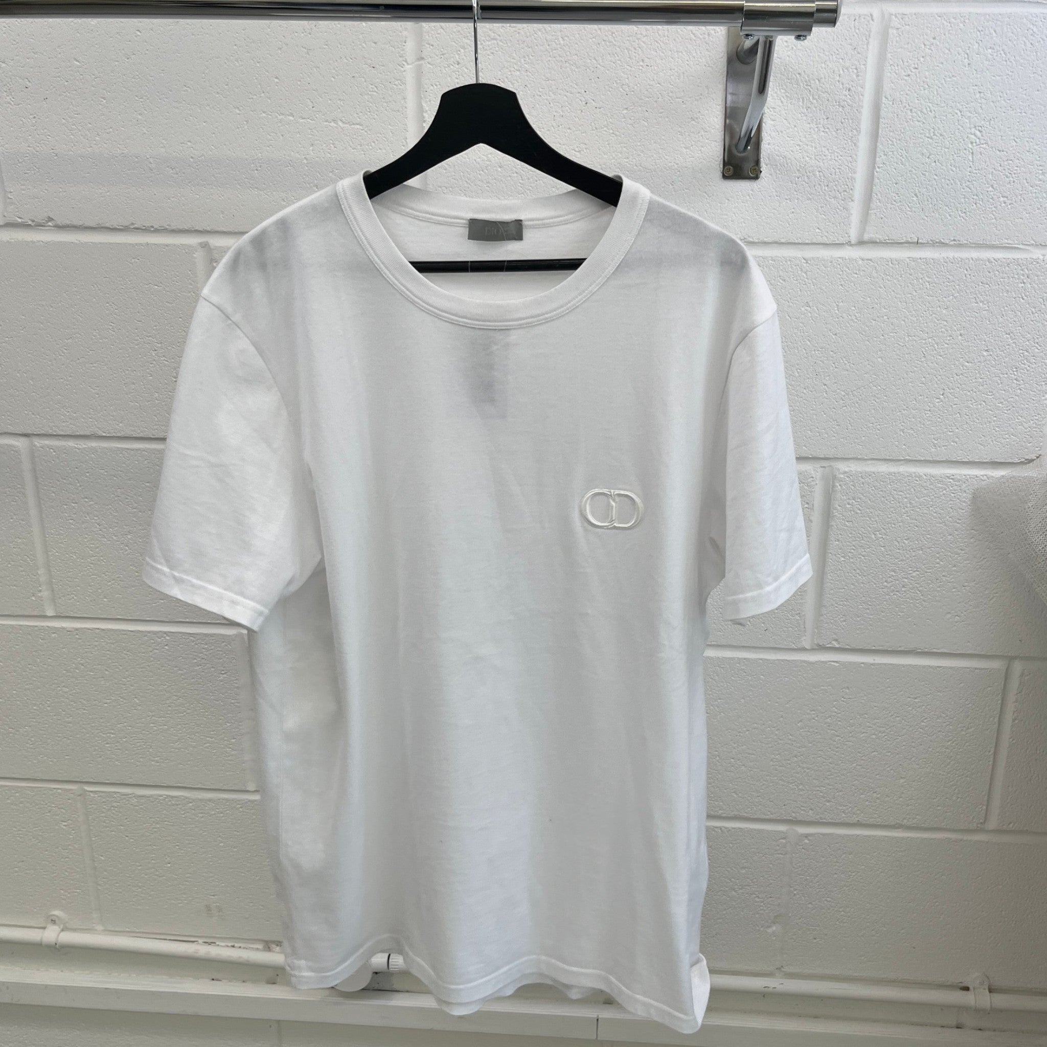 Men's Cd T-Shirt White Size XL