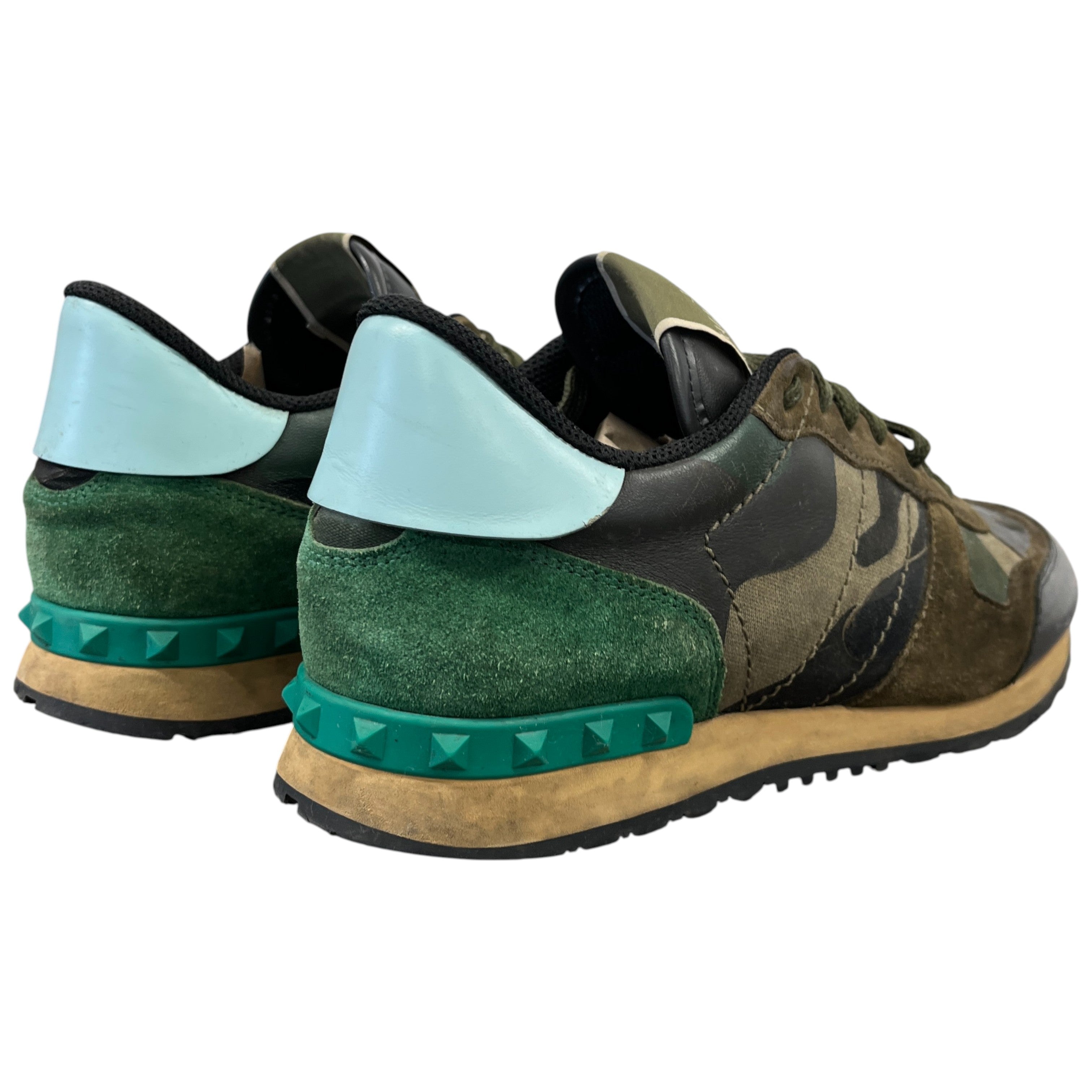 Men's Rockrunner Low Trainers Green Size EU 41 / UK 7