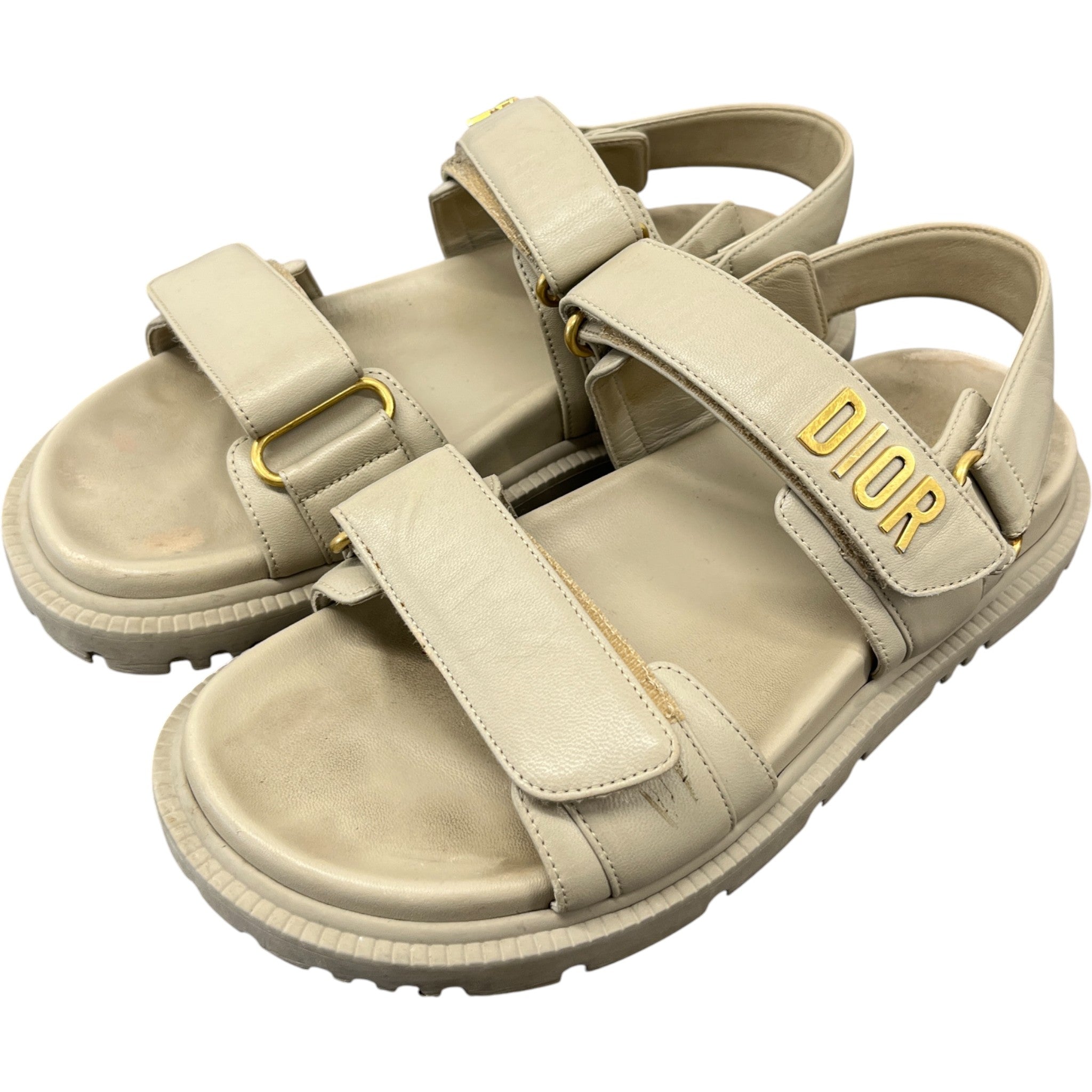 Women's Dioract Sandals Beige Size EU 36.5 / UK 3.5