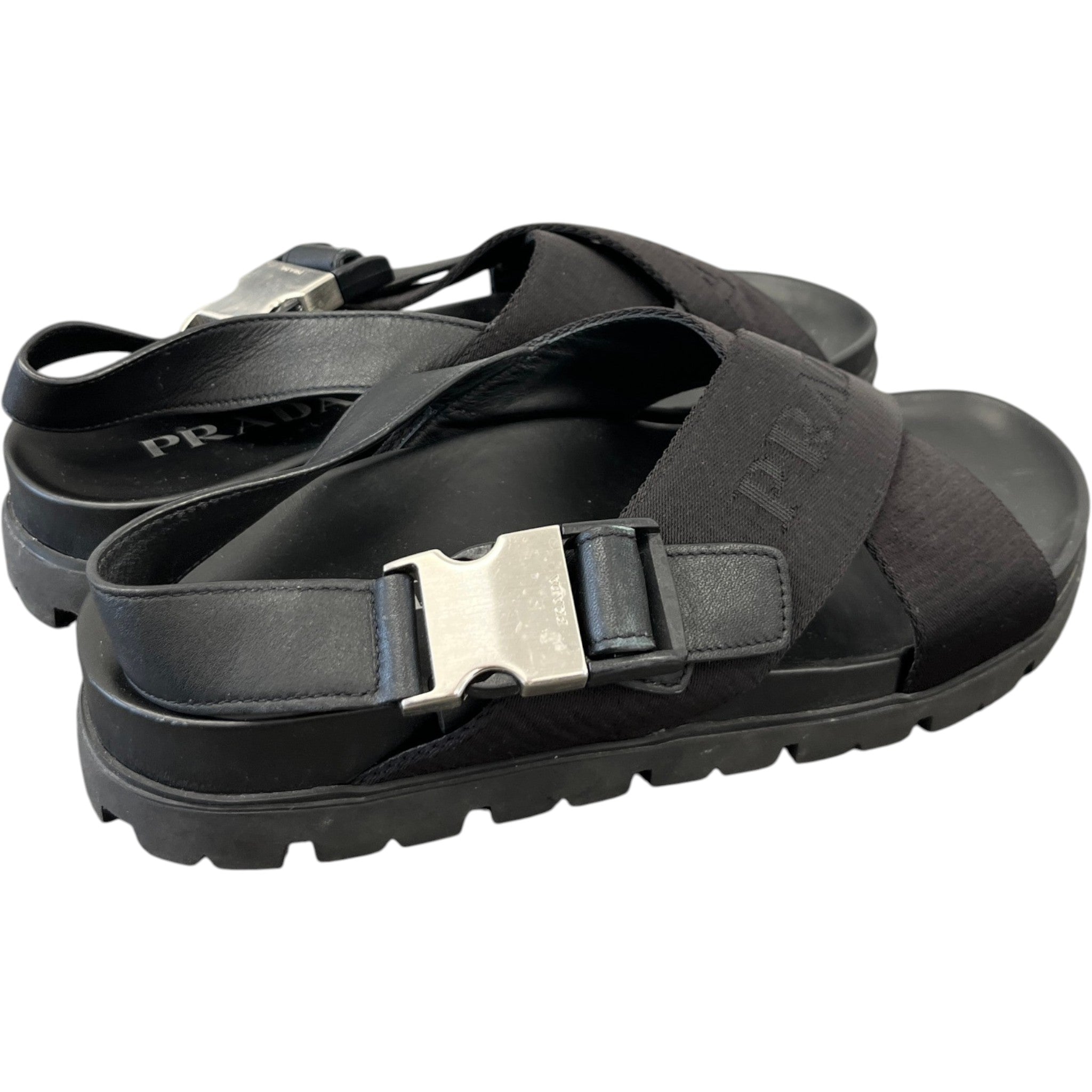 Men's Nastro Sandals Black Size EU 42 / UK 8