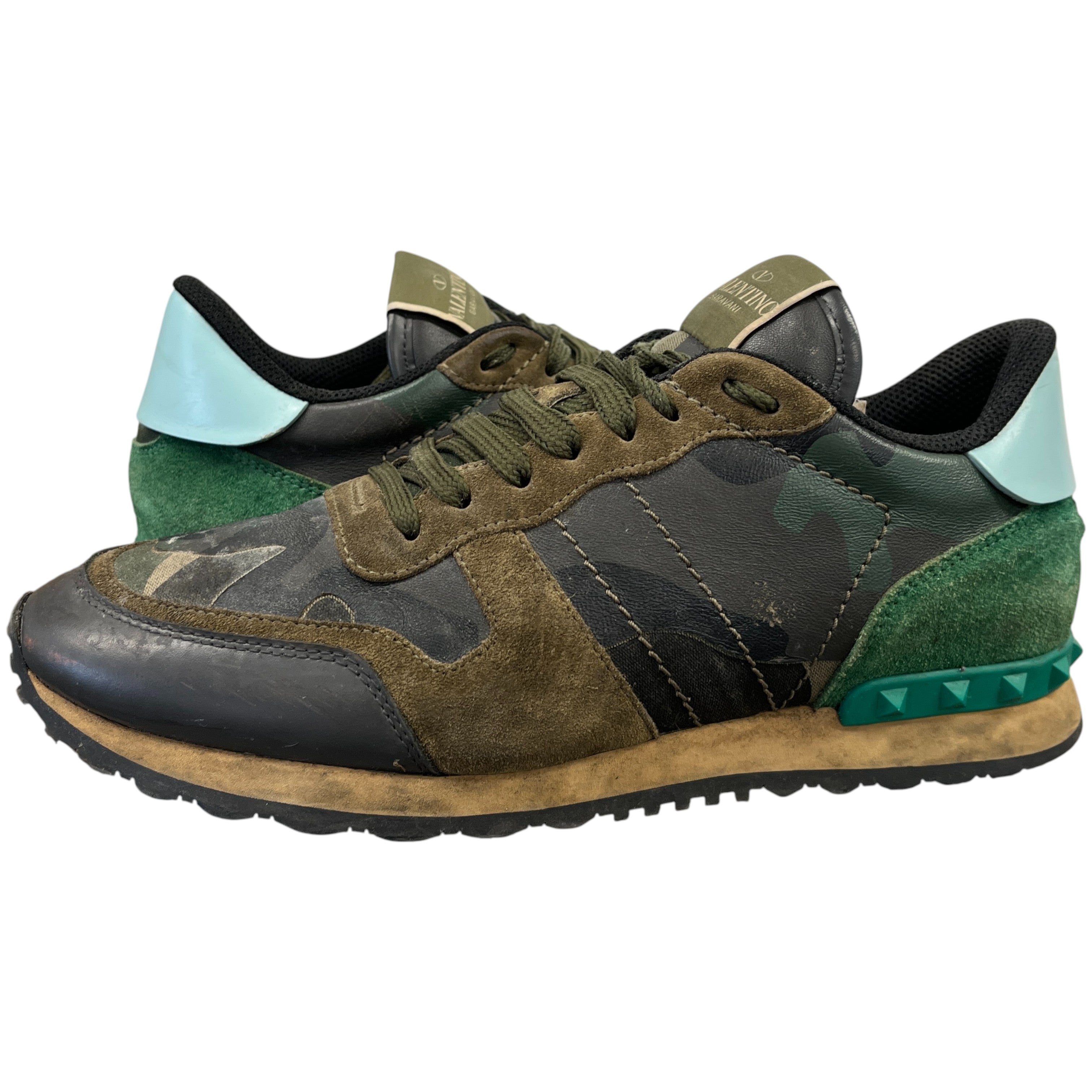 Men's Rockrunner Low Trainers Green Size EU 41 / UK 7