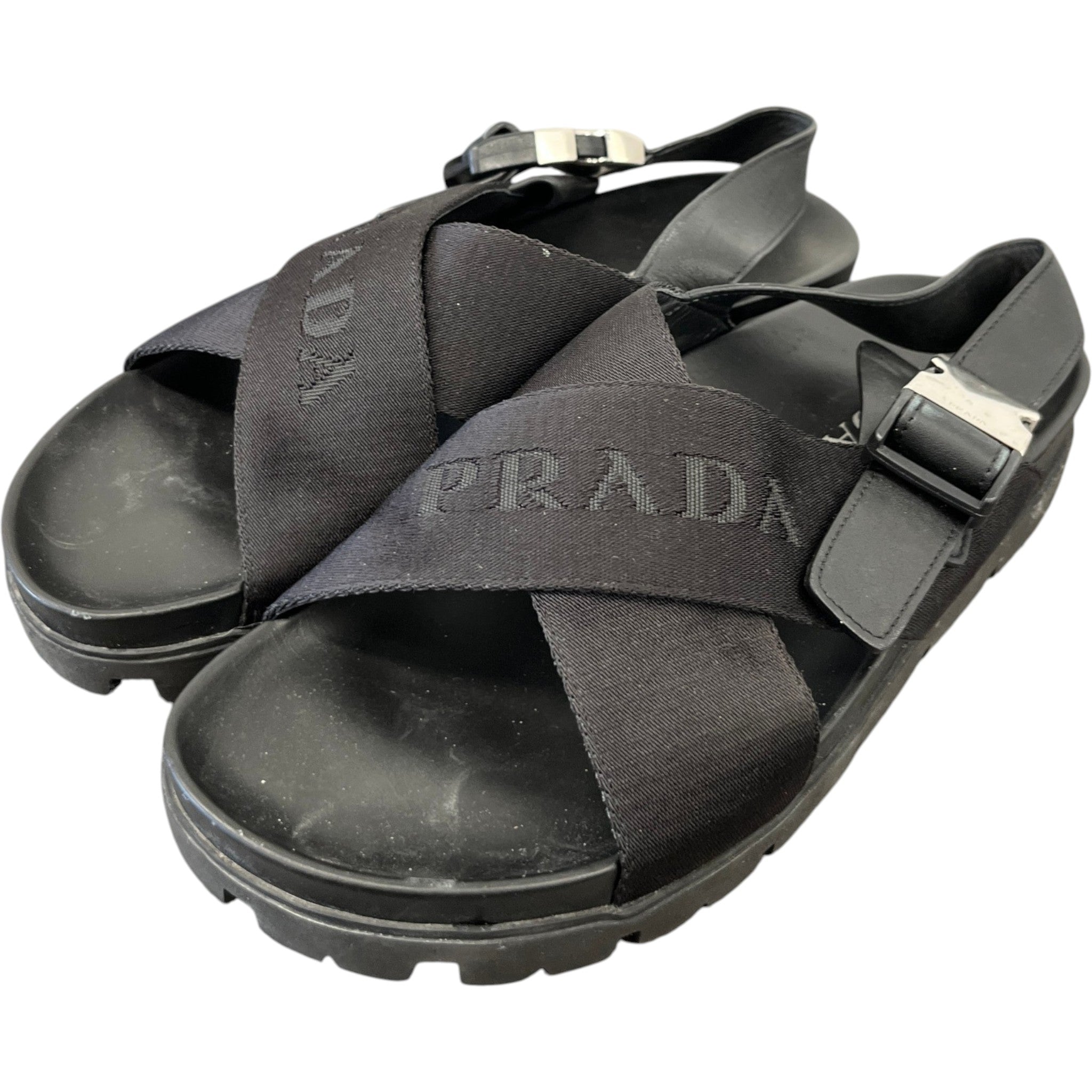 Men's Nastro Sandals Black Size EU 42 / UK 8