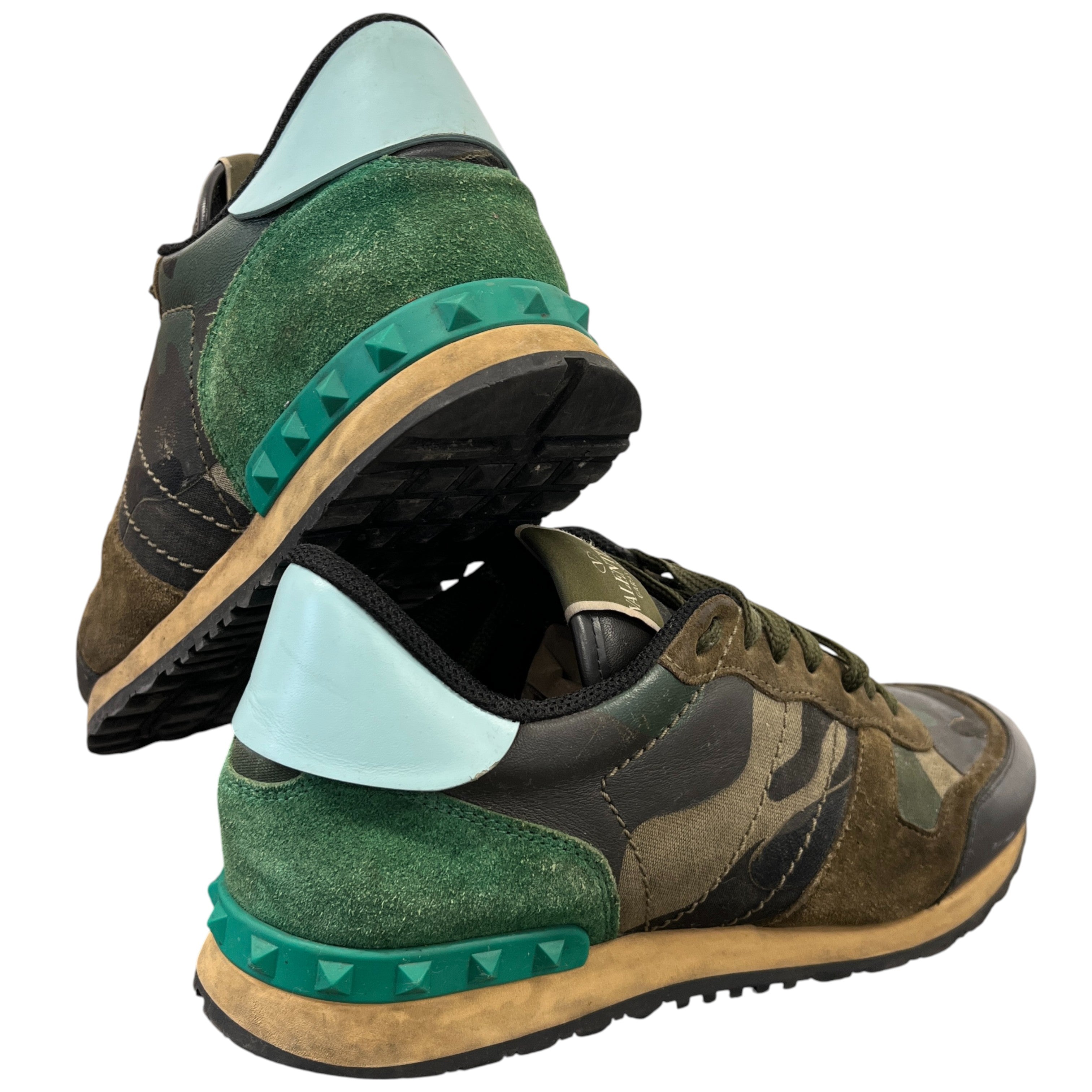 Men's Rockrunner Low Trainers Green Size EU 41 / UK 7