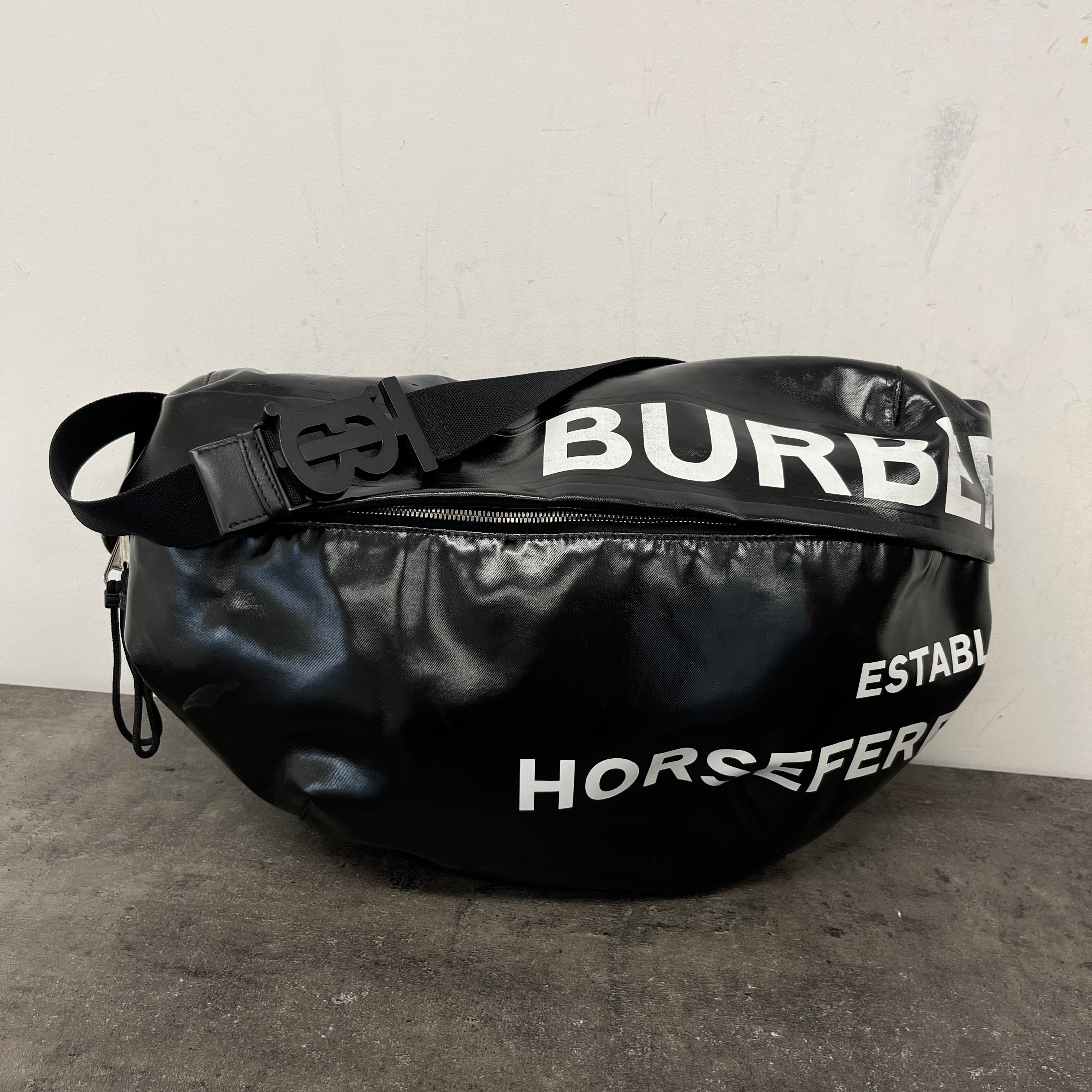 Men's Maxi Sonny Horseferry Belt Bag Black