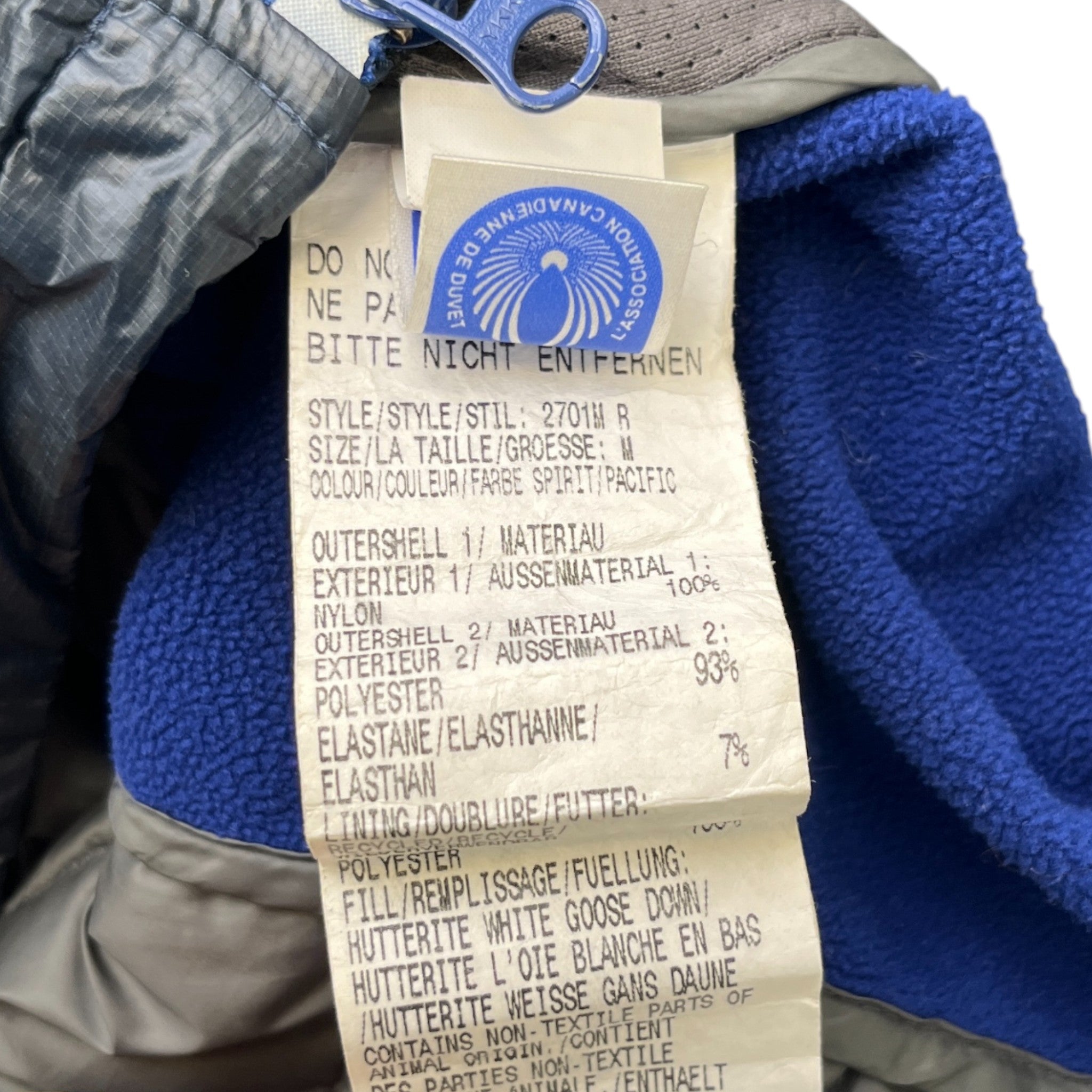 Men's Hybridge Jacket Blue Size M