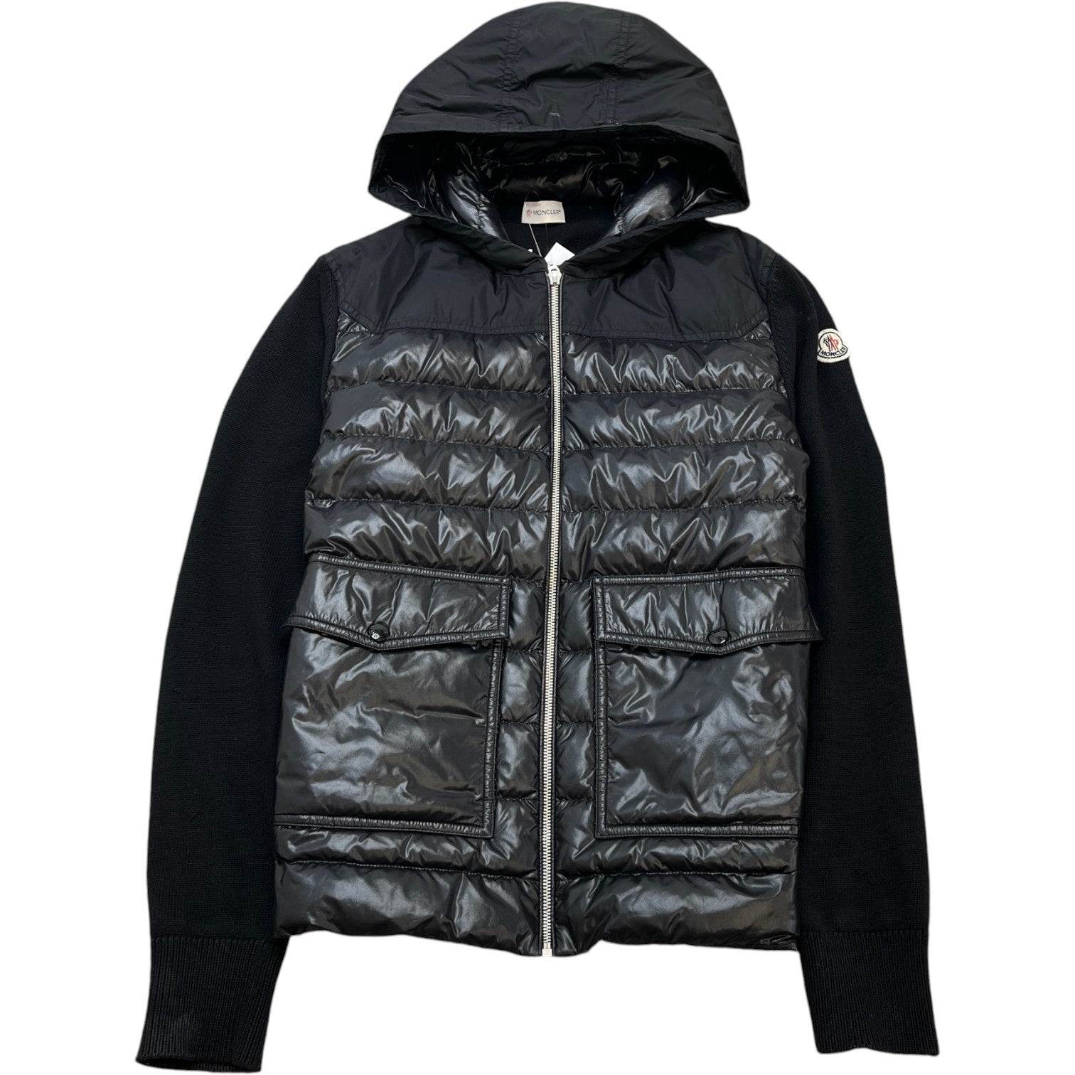 Men's Cardigan Tricot Jacket Black Size M