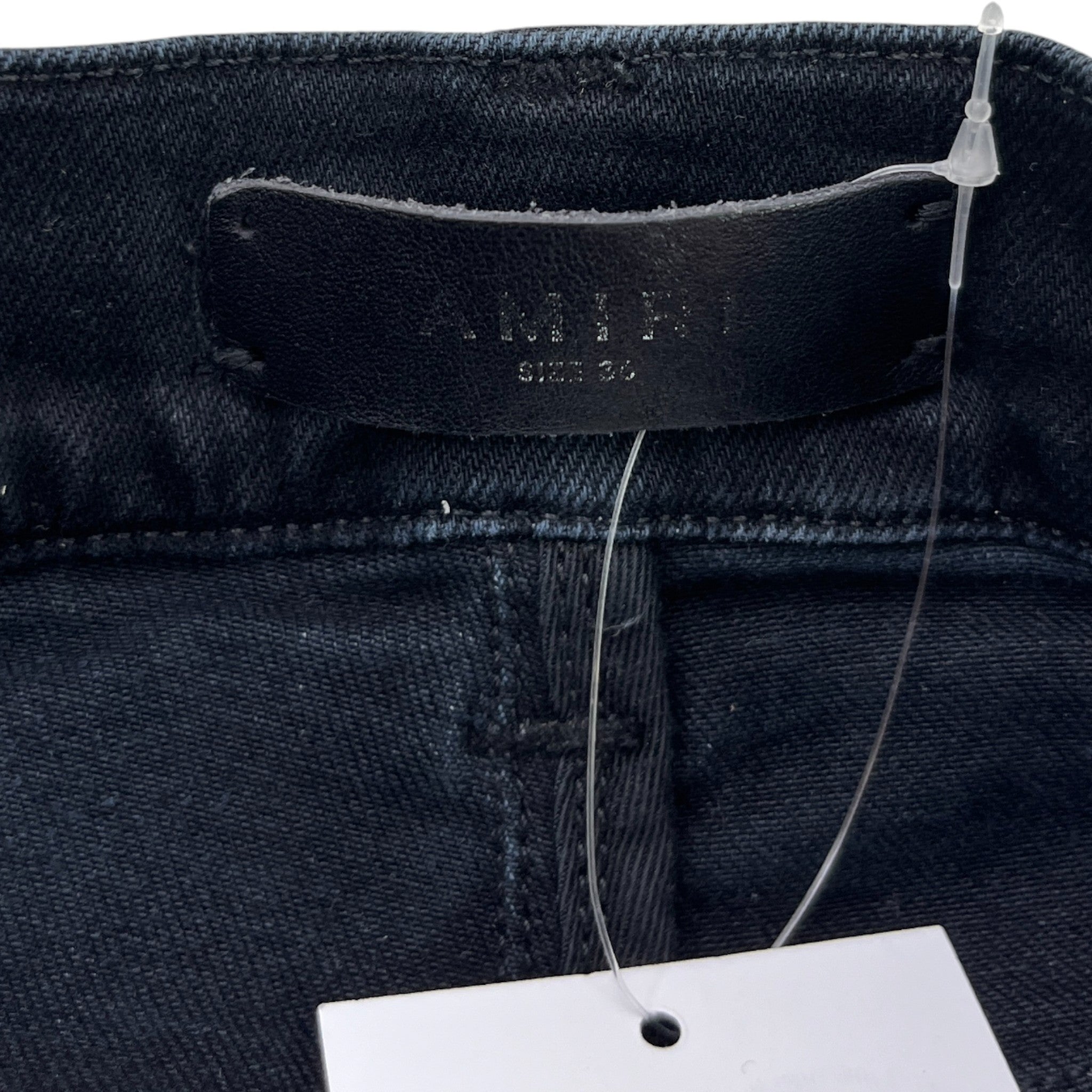 Men's Mx1 Distressed Jeans Black Size Waist 36"