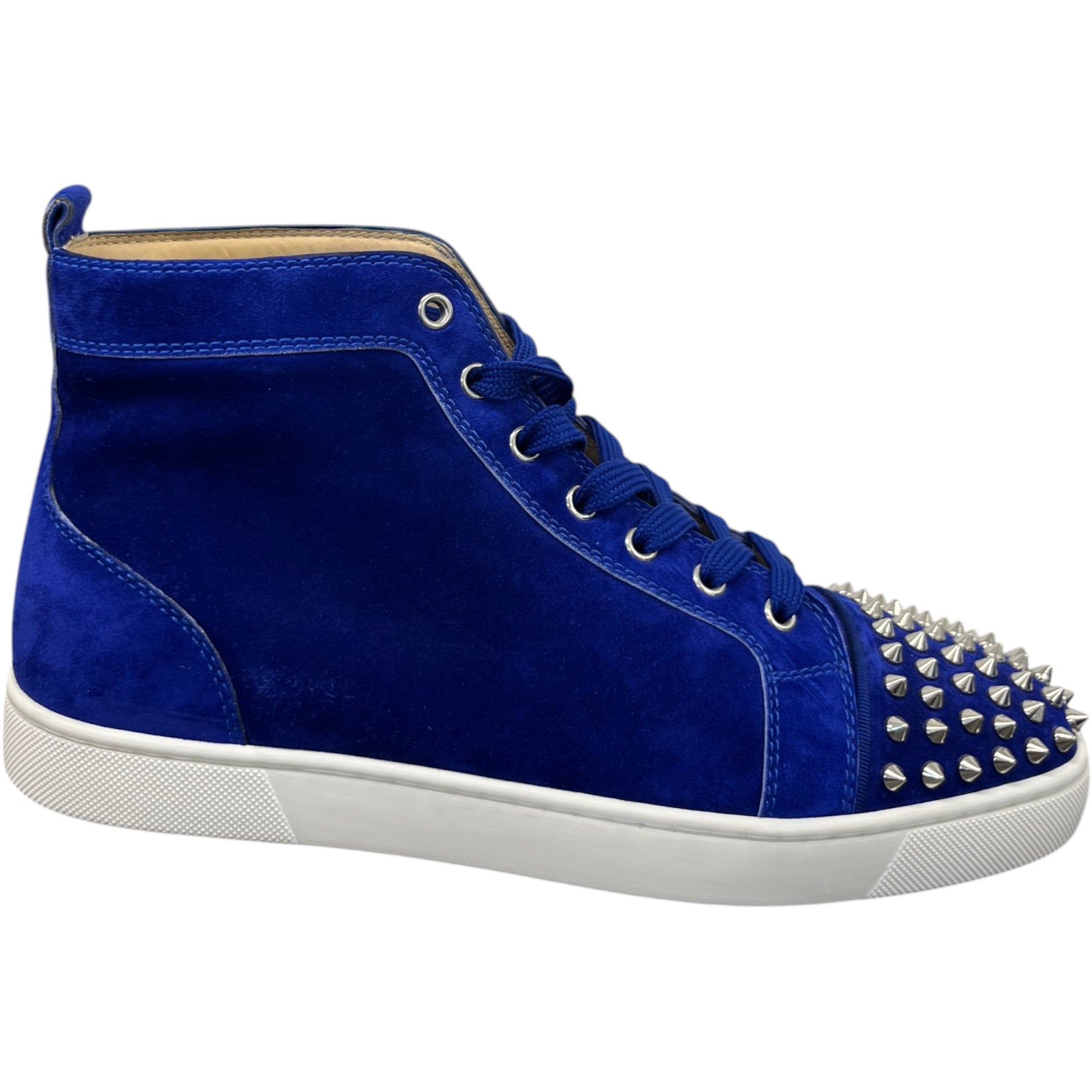 Men's Louis Spikes High Trainers Blue Size EU 42.5 / UK 8.5