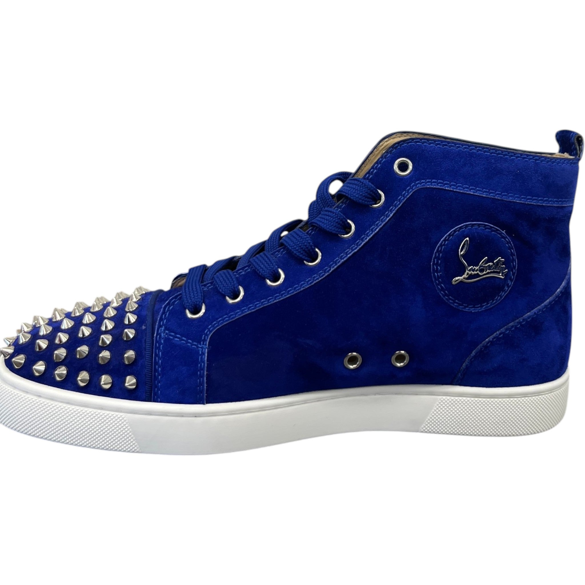 Men's Louis Spikes High Trainers Blue Size EU 42.5 / UK 8.5