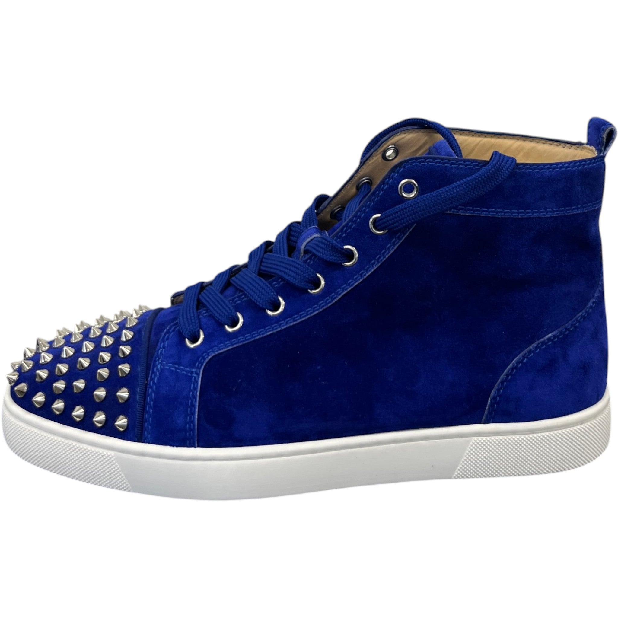 Men's Louis Spikes High Trainers Blue Size EU 42.5 / UK 8.5