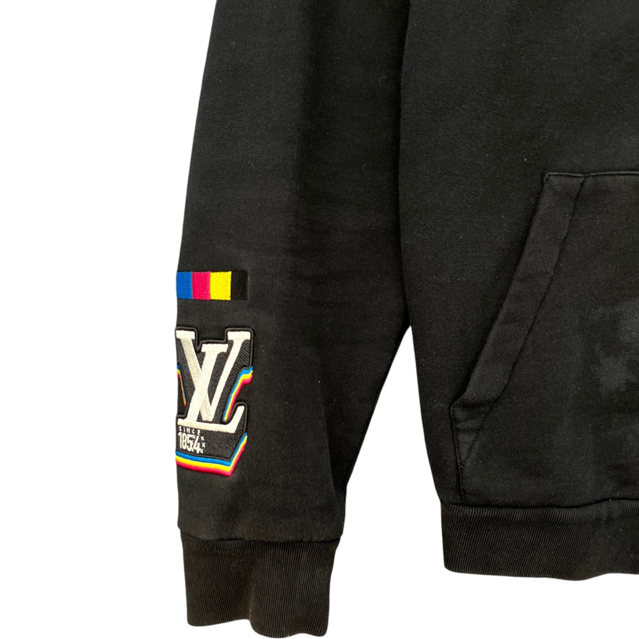 Men's Jazz Multi Logo Hoodie Black Size XL