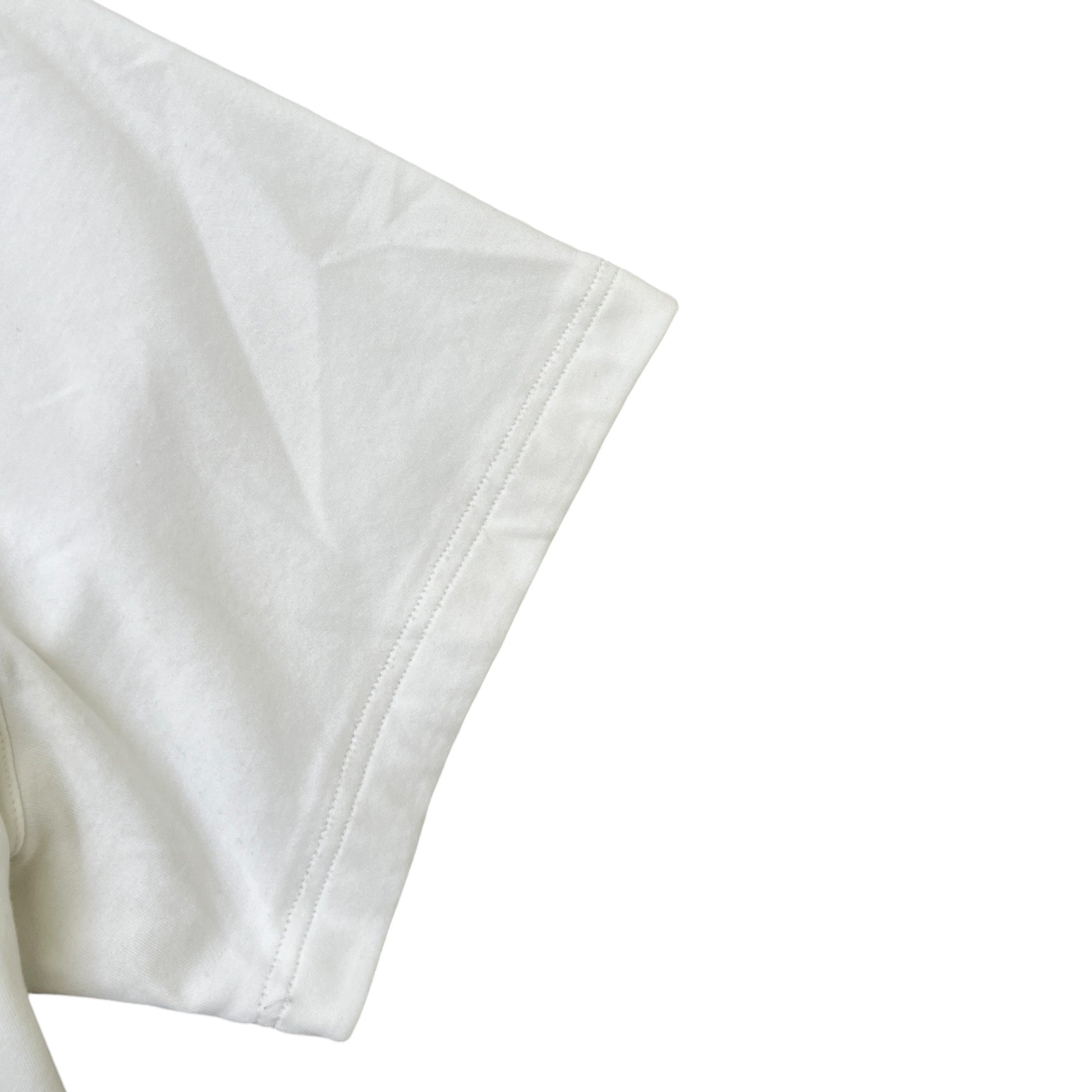 Men's Damier Pocket Logo Polo Shirt White Size 5XL