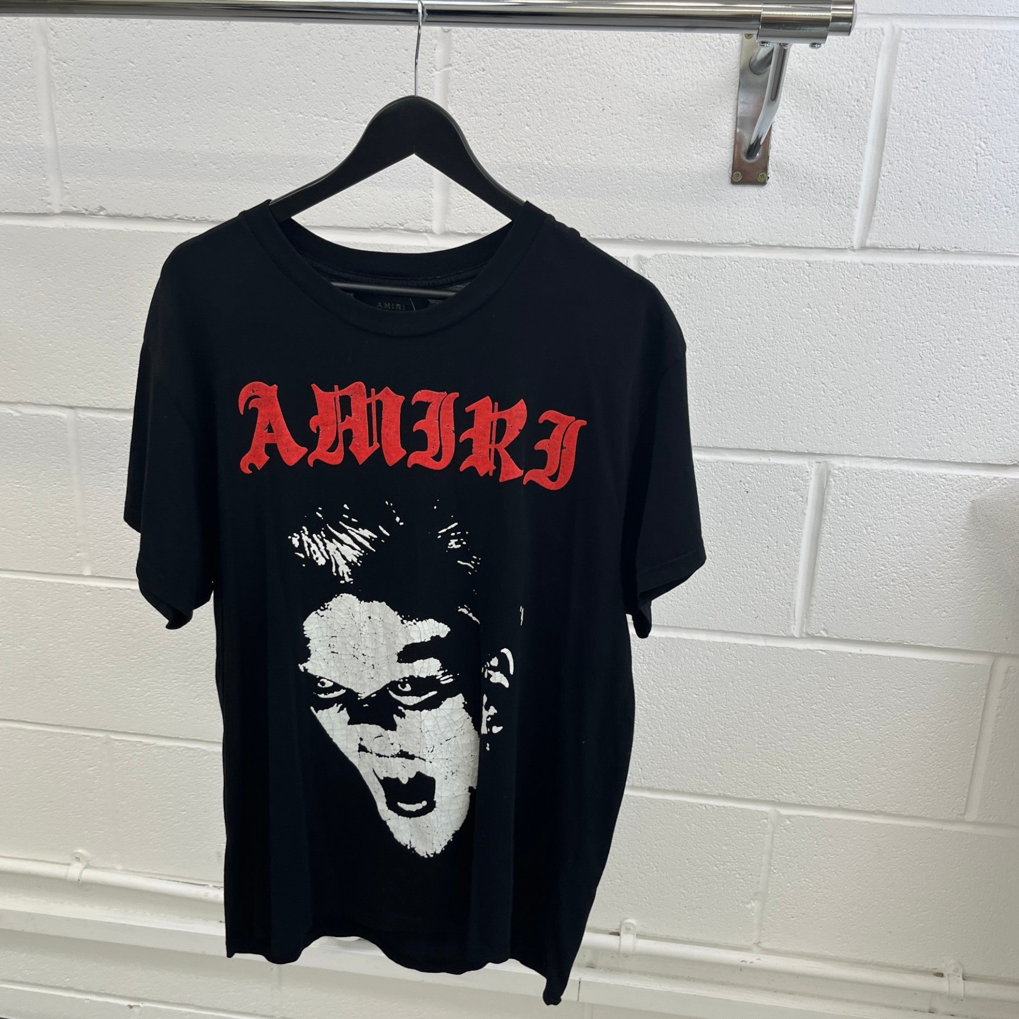 Men's Lost Boys Graphic T-Shirt Black Size S