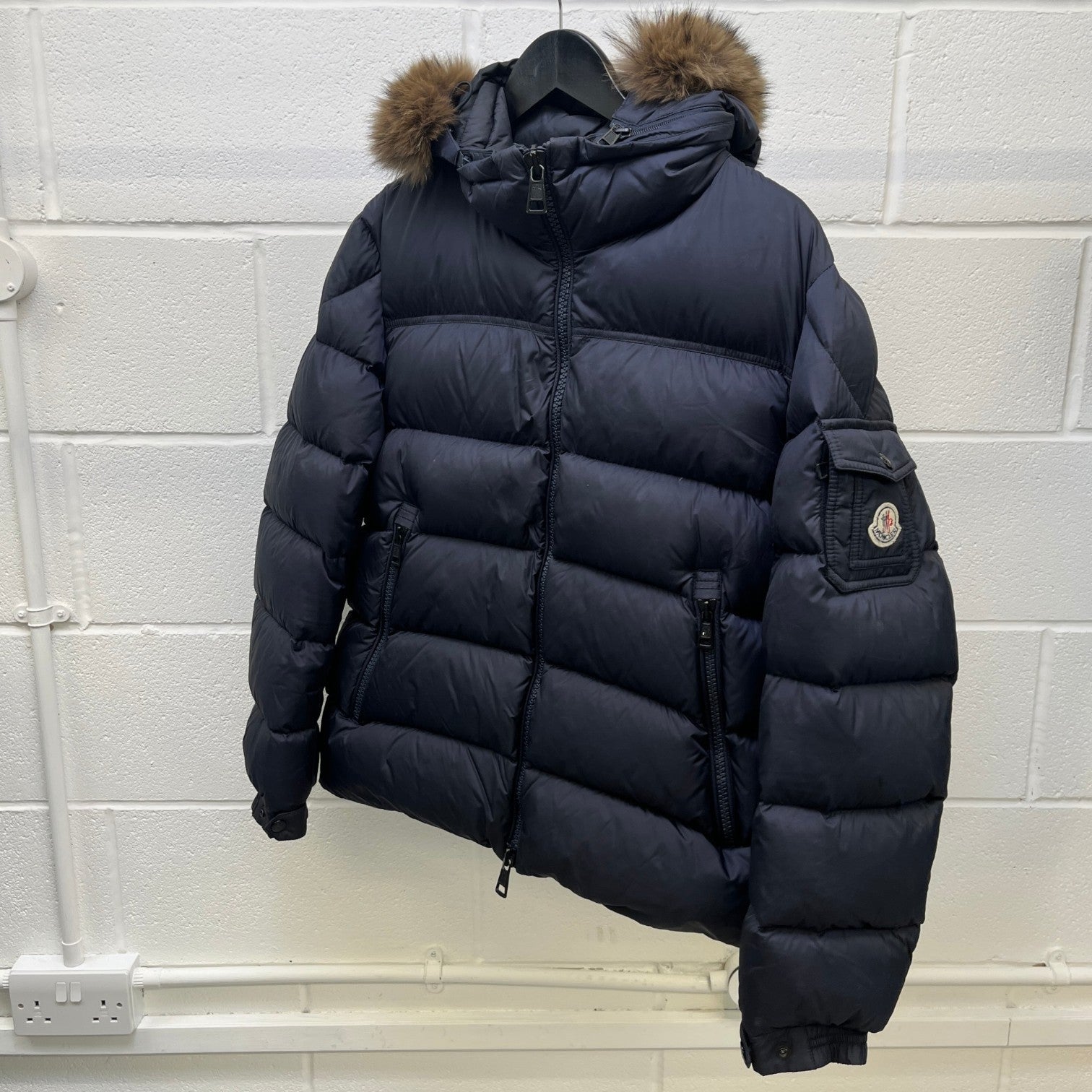 Men's Marque Down Jacket Navy Size 2 / M